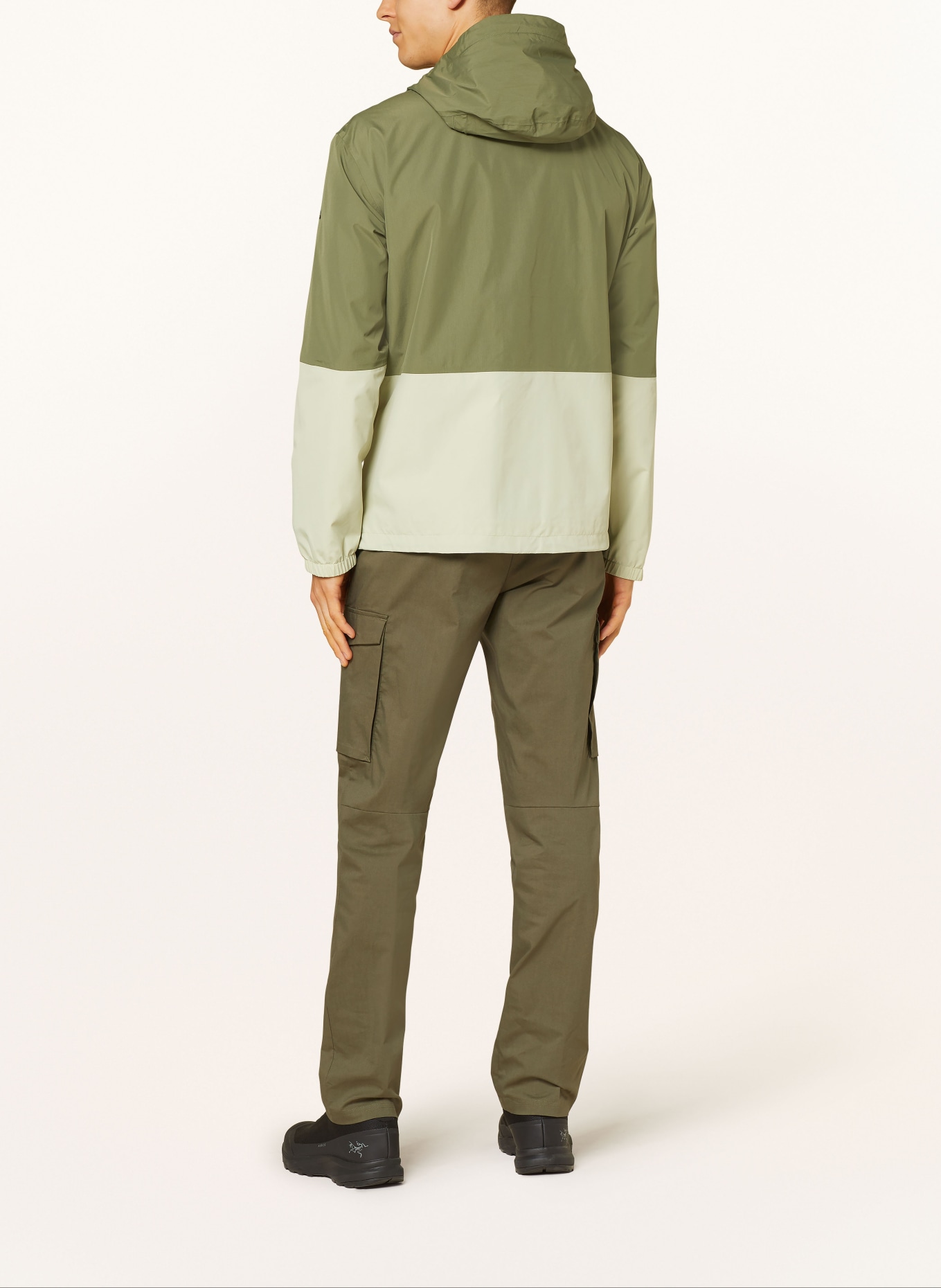 VAUDE Outdoor jacket REDMONT III, Color: GREEN/ LIGHT GREEN/ LIGHT GRAY (Image 3)