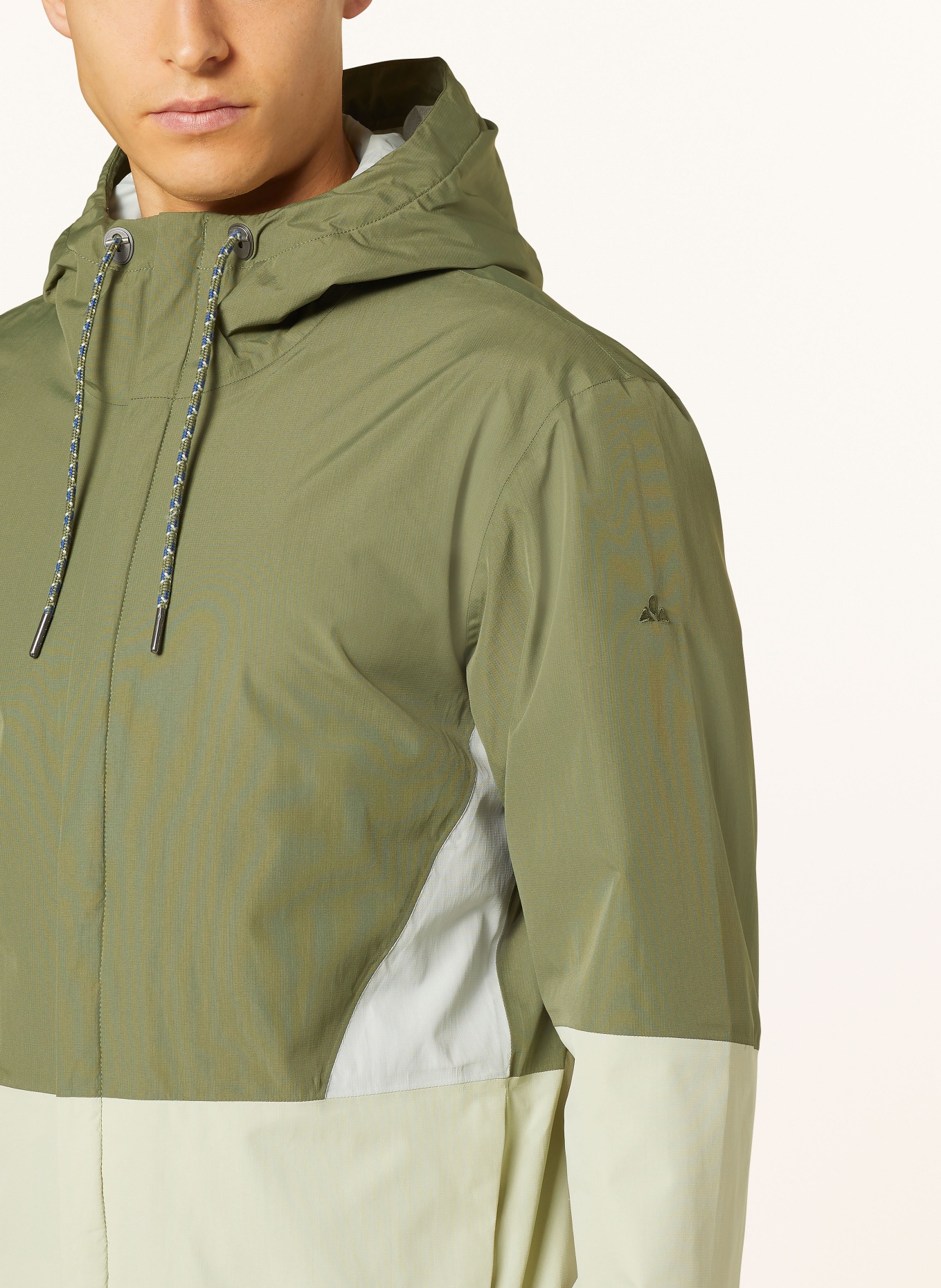 VAUDE Outdoor jacket REDMONT III, Color: GREEN/ LIGHT GREEN/ LIGHT GRAY (Image 5)