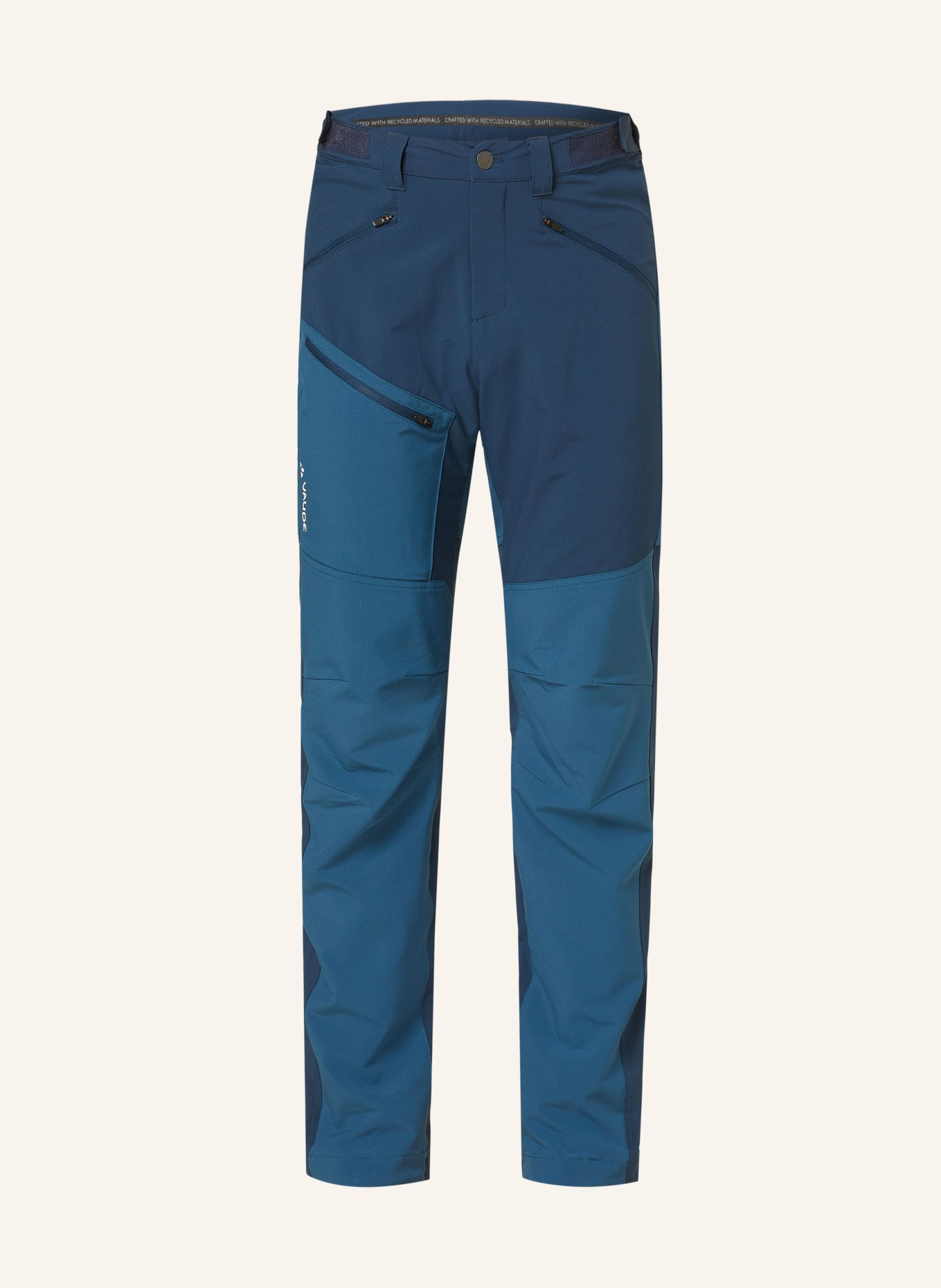 VAUDE Trekking pants ELOPE, Color: BLUE/ DARK BLUE (Image 1)
