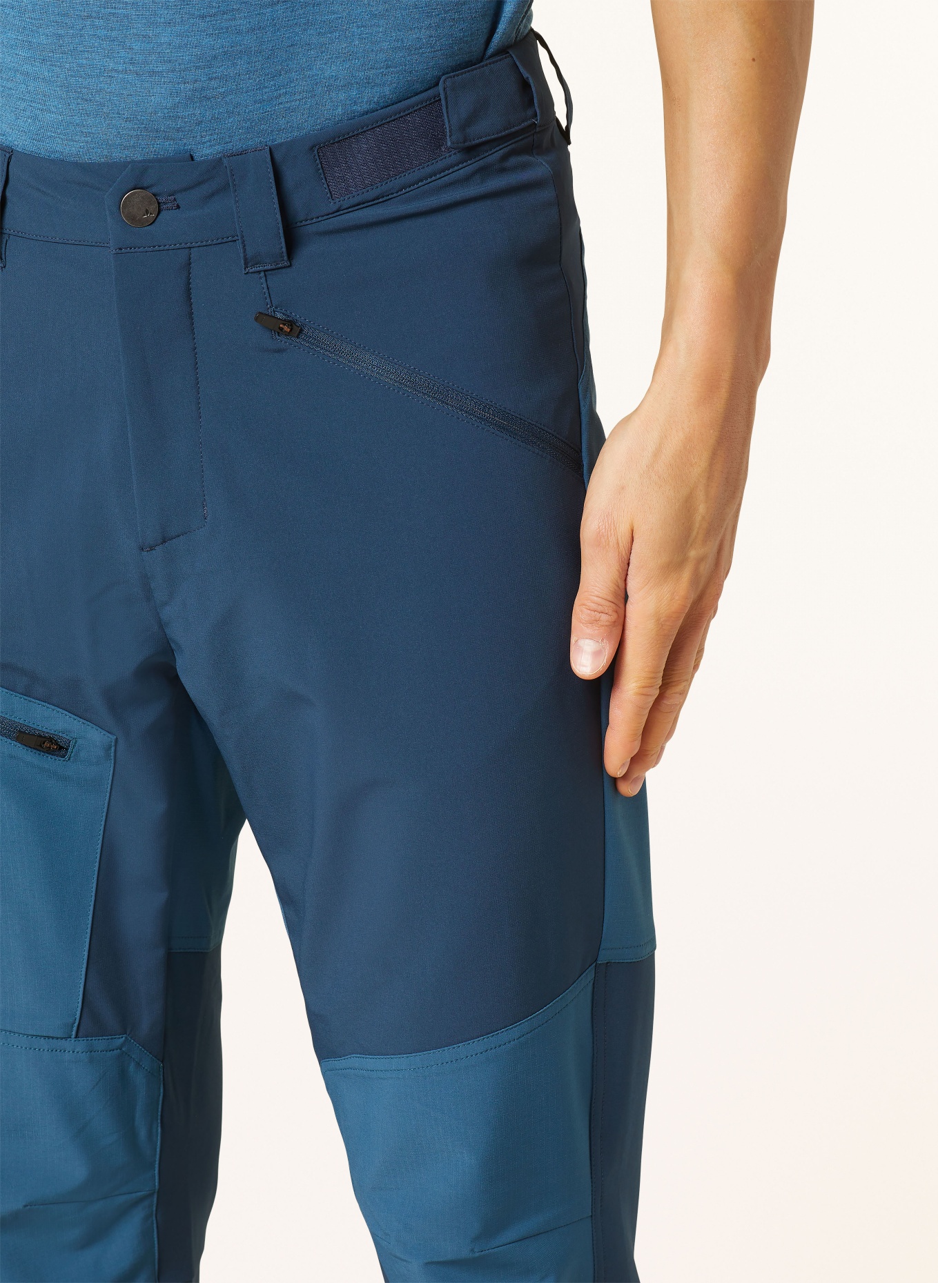 VAUDE Trekking pants ELOPE, Color: BLUE/ DARK BLUE (Image 6)