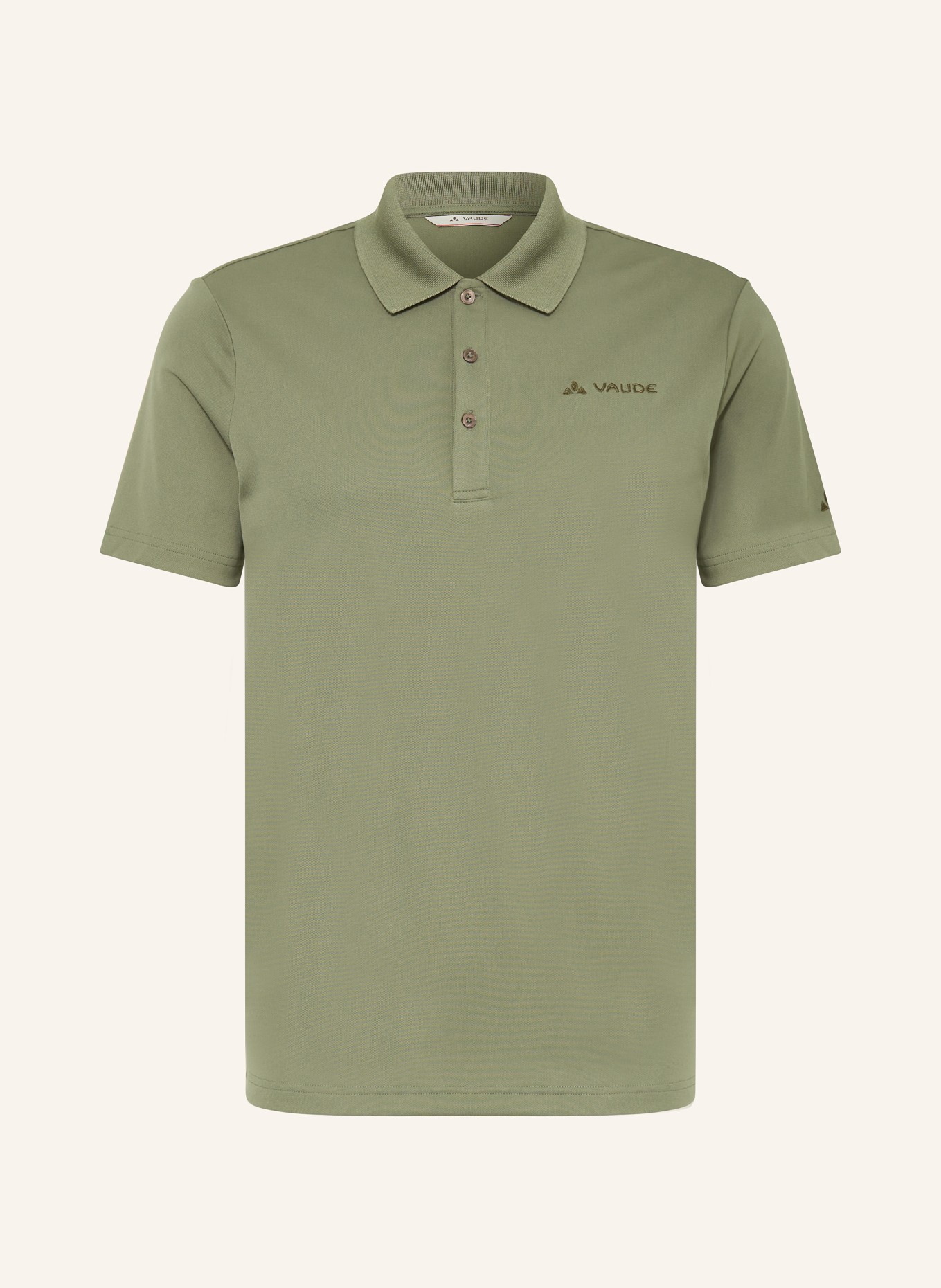 VAUDE Performance polo shirt ESSENTIAL, Color: GREEN (Image 1)