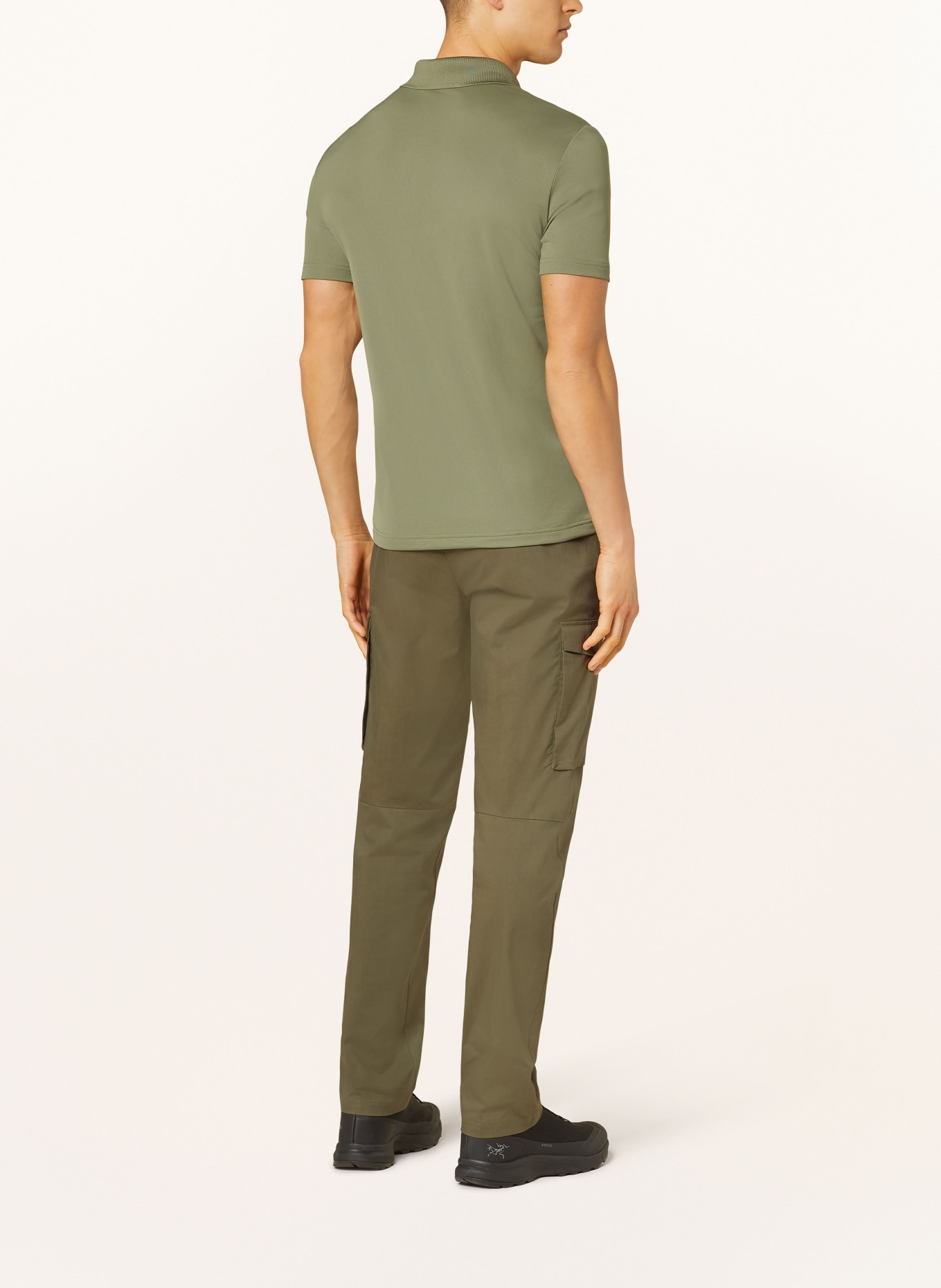 VAUDE Performance polo shirt ESSENTIAL, Color: GREEN (Image 3)