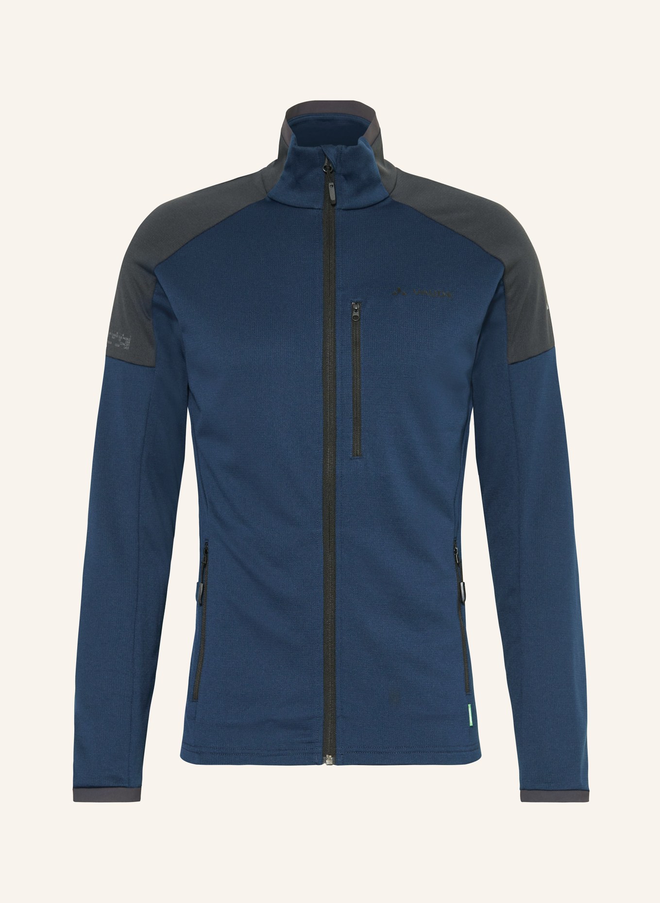 VAUDE Mid-layer jacket ELOPE II, Color: DARK BLUE/ BLACK (Image 1)