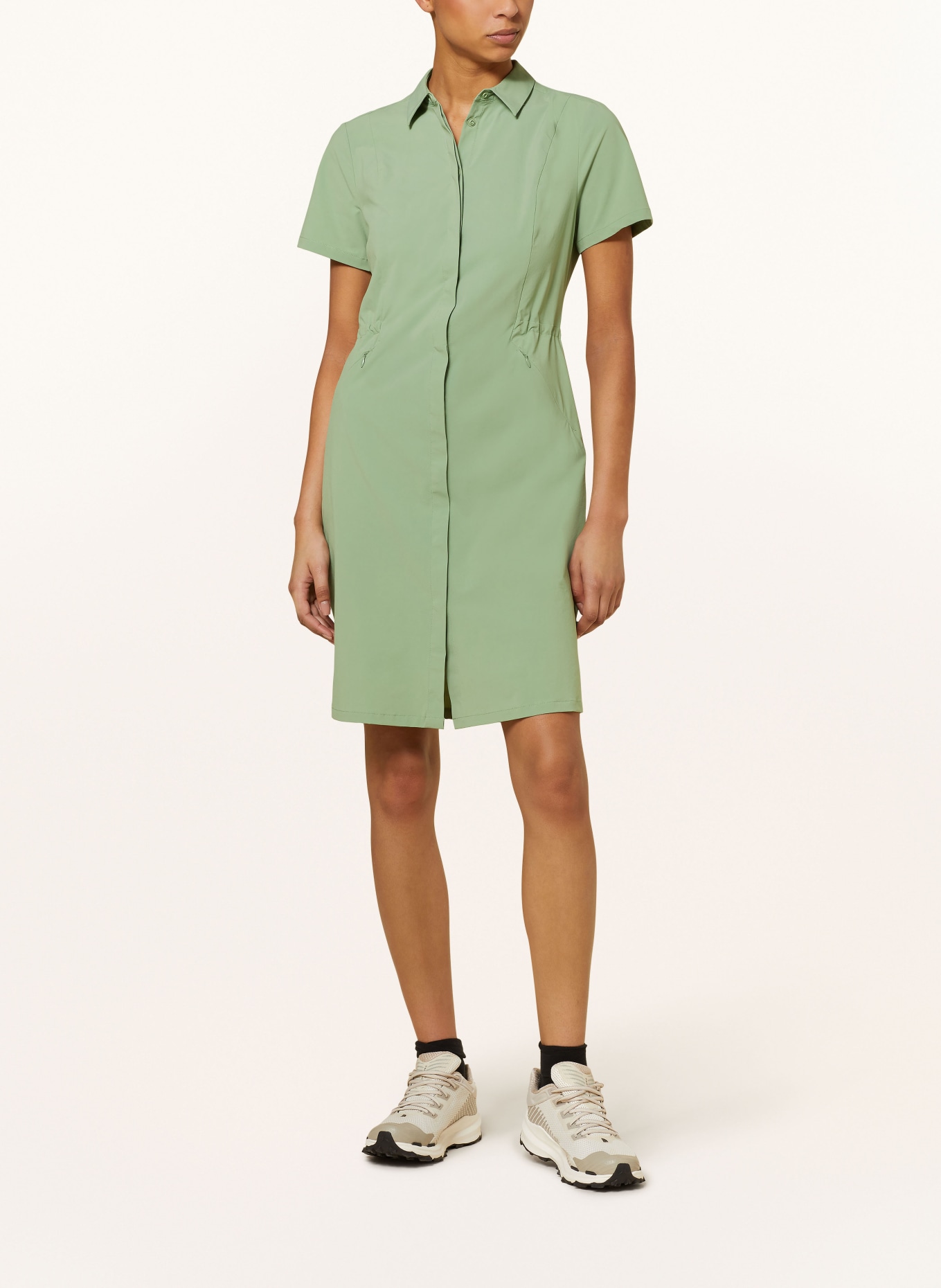 VAUDE Outdoor dress FARLEY, Color: GREEN (Image 2)
