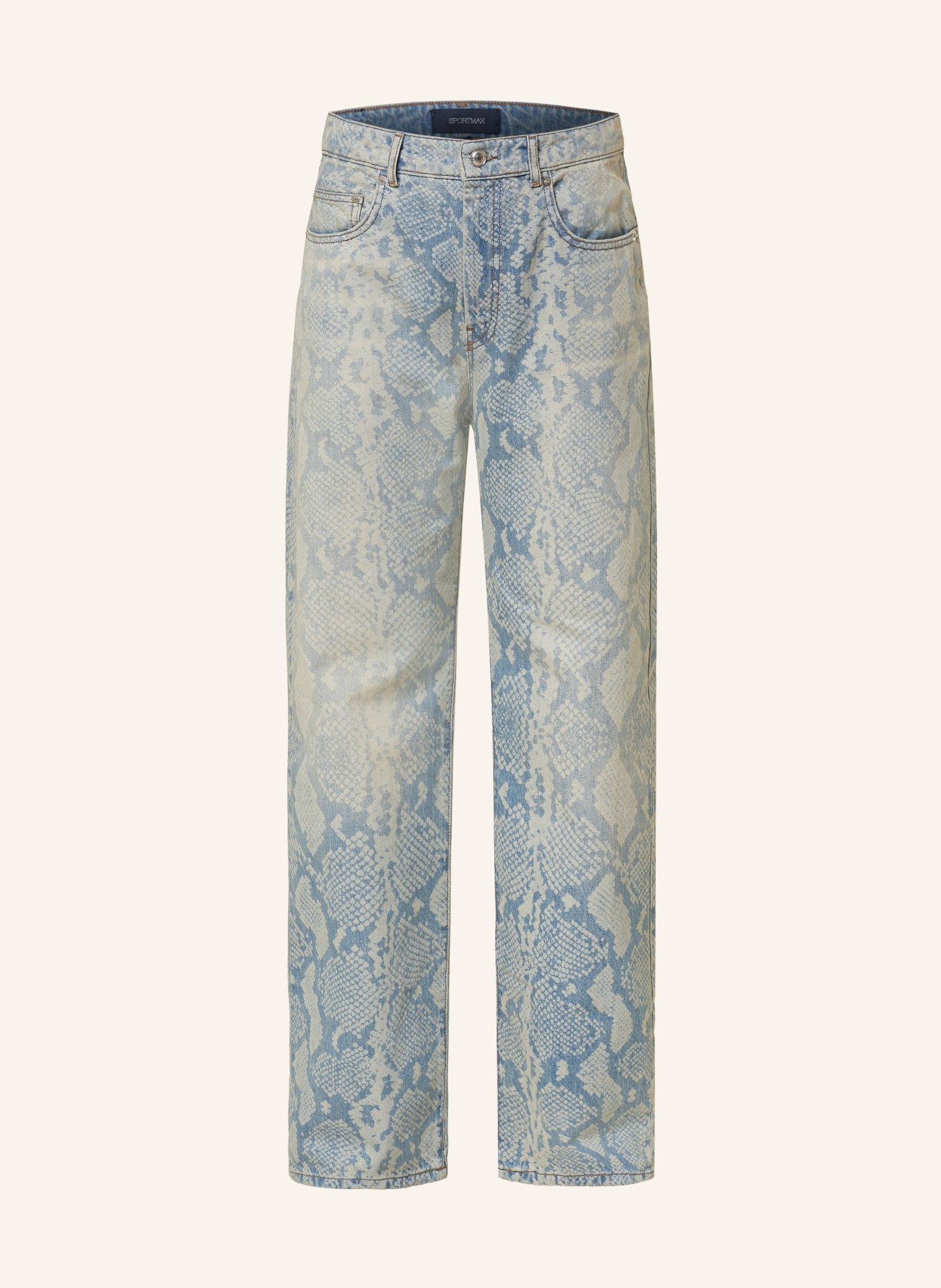 SPORTMAX Straight jeans DIEGO, Color: 015 MIDNIGHTBLUE (Image 1)