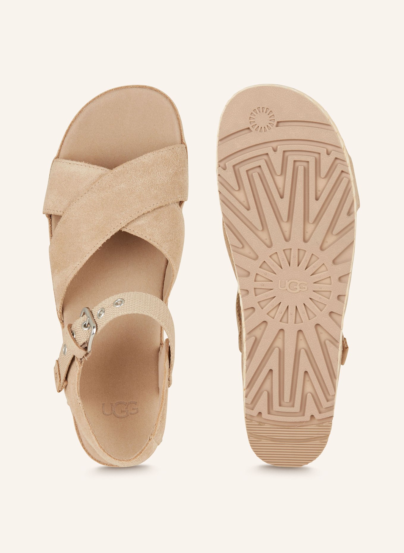 UGG Platform sandals AUBRAY ANKLE, Color: LIGHT BROWN (Image 5)