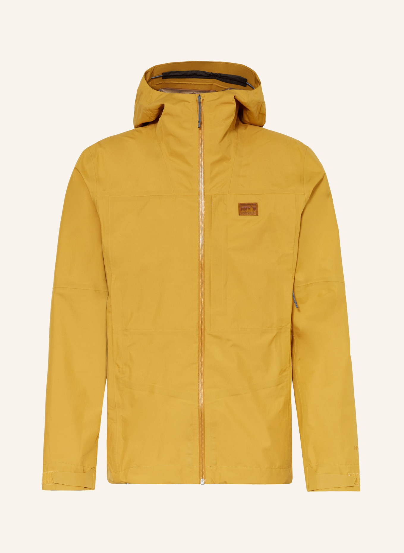 patagonia Rain jacket BOULDER FORK RAIN, Color: DARK YELLOW (Image 1)