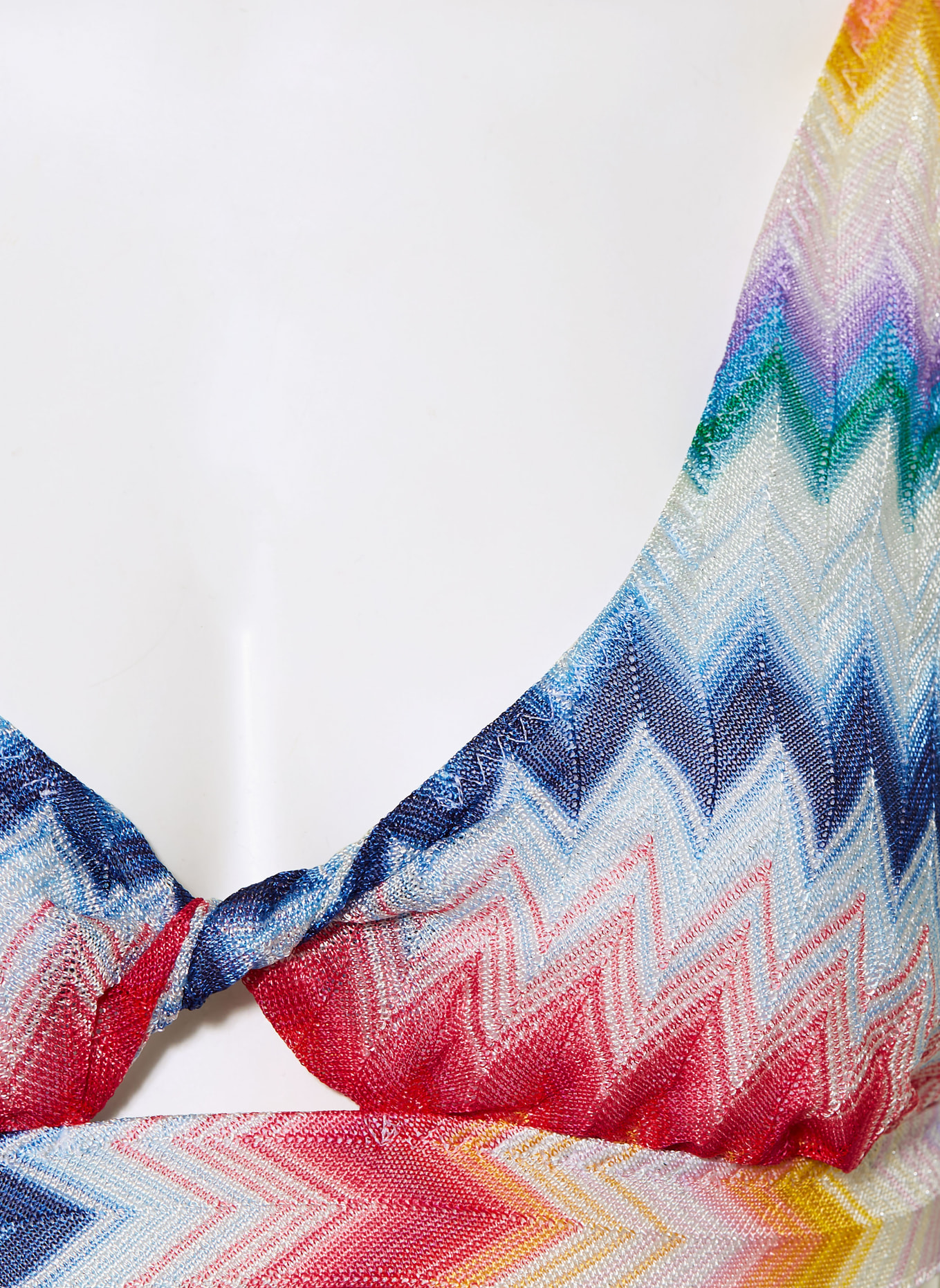MISSONI Bralette bikini, Color: YELLOW/ PURPLE/ GREEN (Image 5)