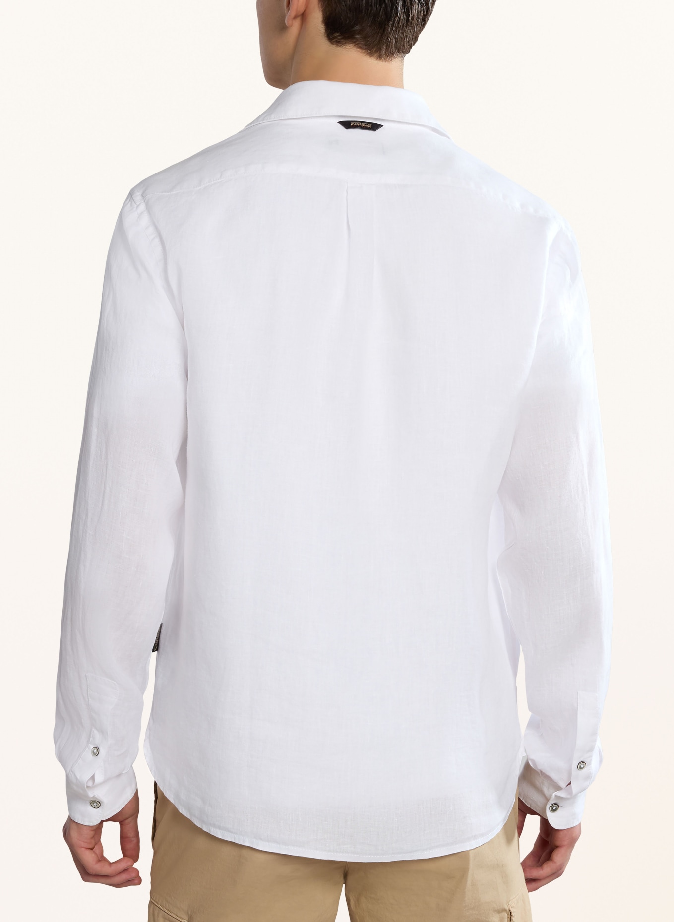 NAPAPIJRI Shirt G-LINEN regular fit, Color: WHITE (Image 3)