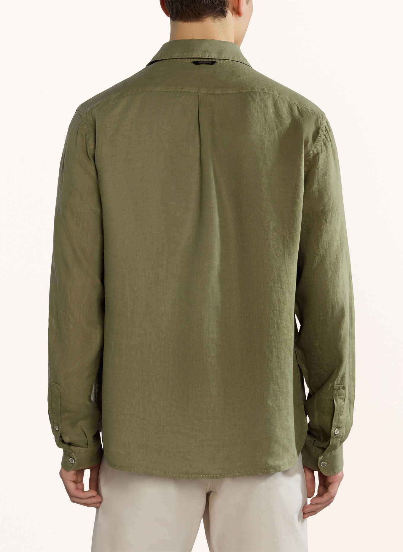 NAPAPIJRI Hemd G-LINEN Regular Fit, Farbe: OLIV (Bild 3)