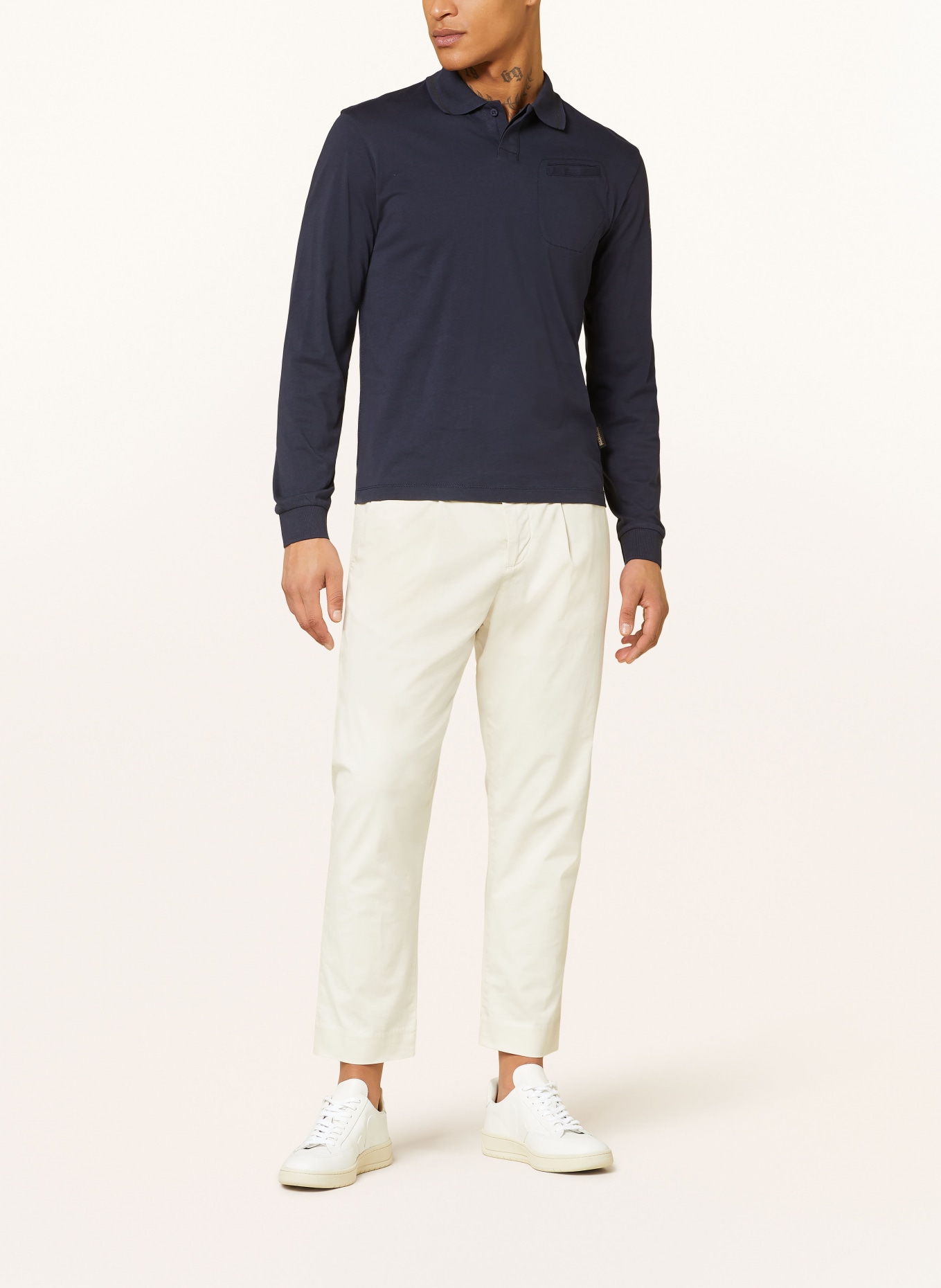 NAPAPIJRI Jersey-Poloshirt MELVILLE Regular Fit, Farbe: DUNKELBLAU (Bild 2)