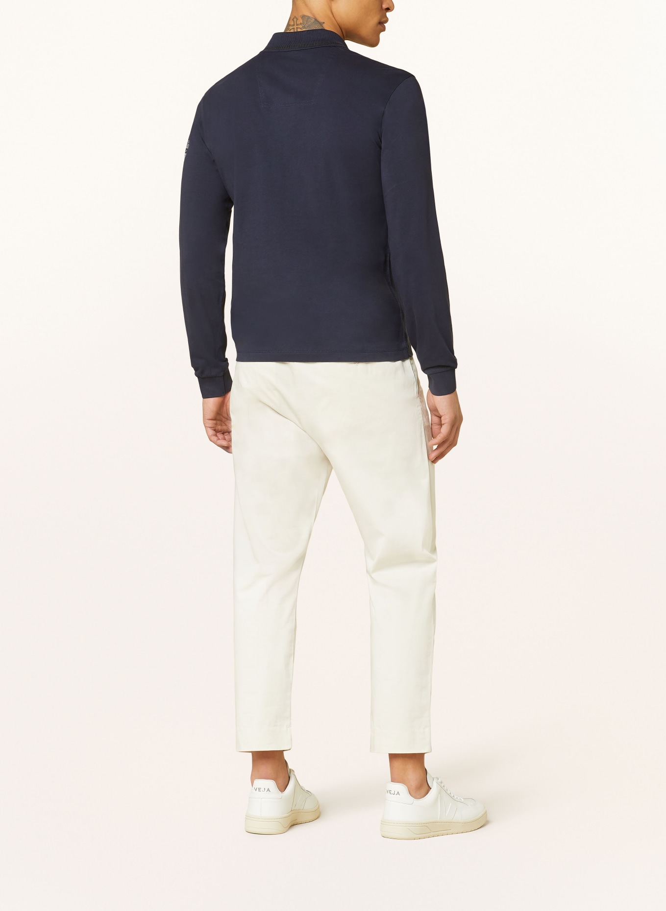 NAPAPIJRI Jersey-Poloshirt MELVILLE Regular Fit, Farbe: DUNKELBLAU (Bild 3)