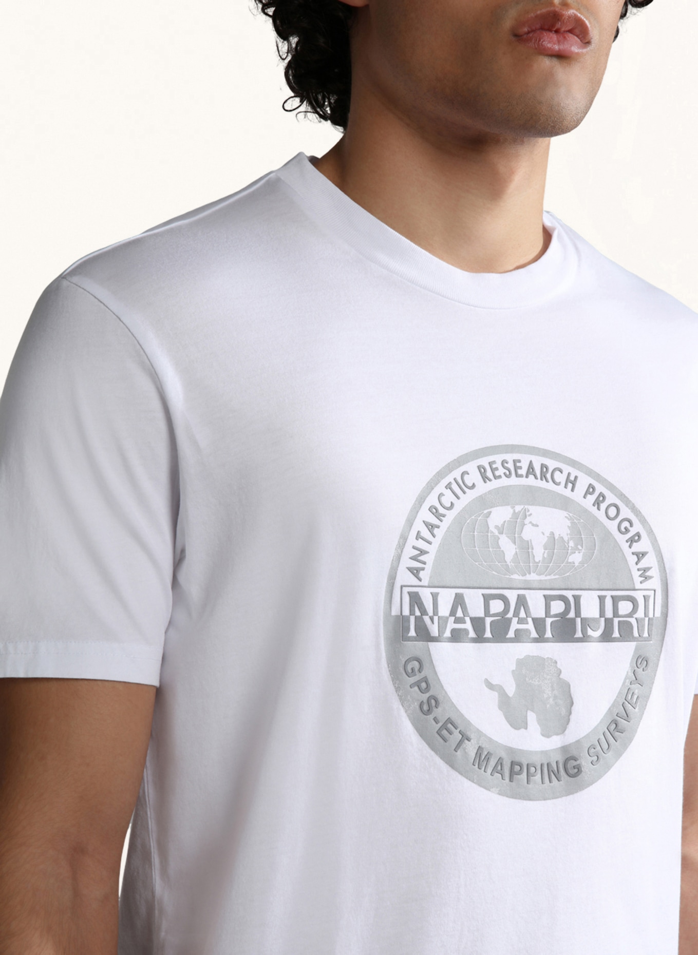 NAPAPIJRI T-shirt BOLLO, Color: WHITE (Image 4)