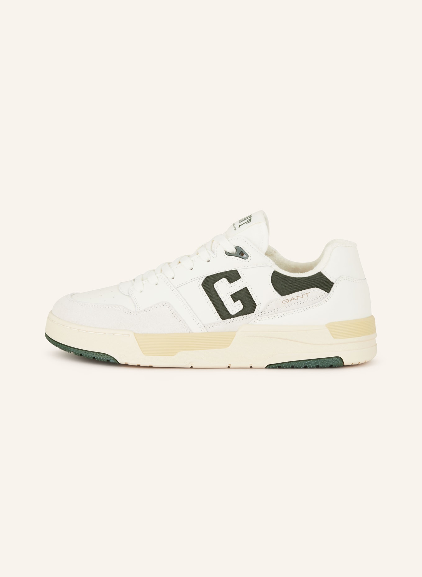GANT Sneakers BROOKPAL, Color: WHITE/ DARK GREEN (Image 4)