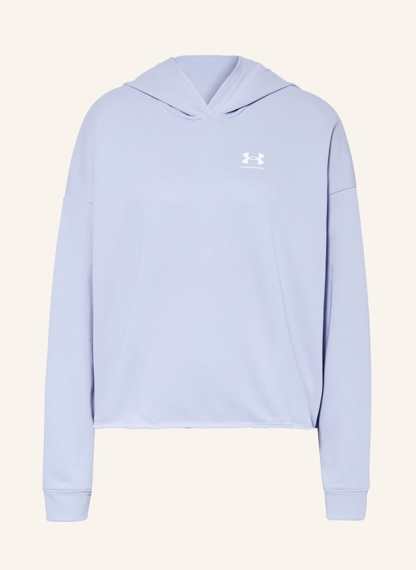 UNDER ARMOUR Hoodie RIVAL, Color: LIGHT BLUE (Image 1)