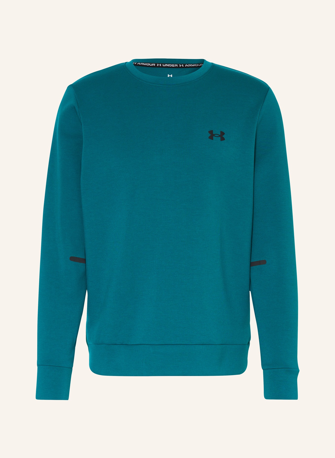 UNDER ARMOUR Sweatshirt UNSTOPPABLE, Color: TEAL (Image 1)
