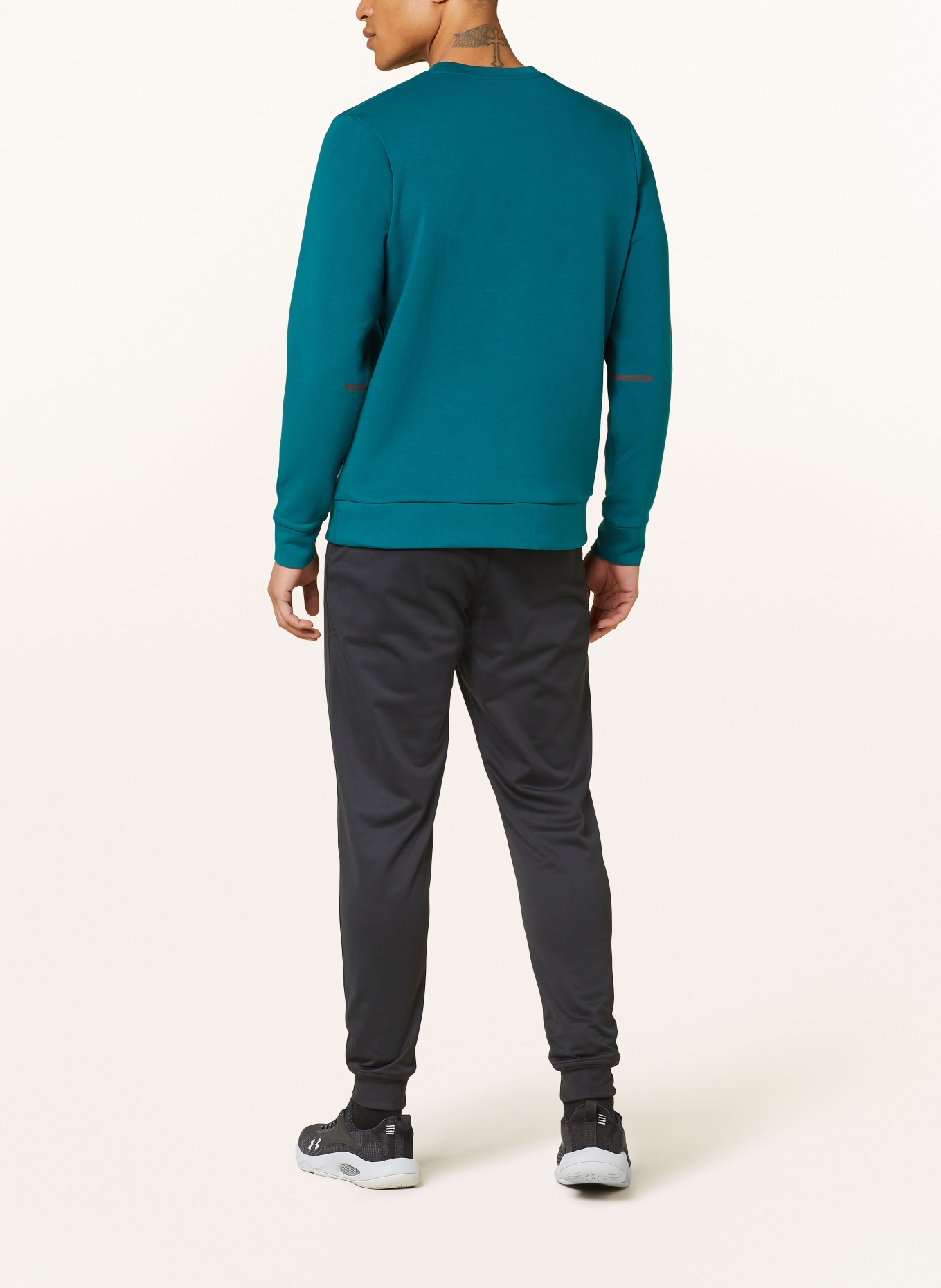 UNDER ARMOUR Sweatshirt UNSTOPPABLE, Color: TEAL (Image 3)