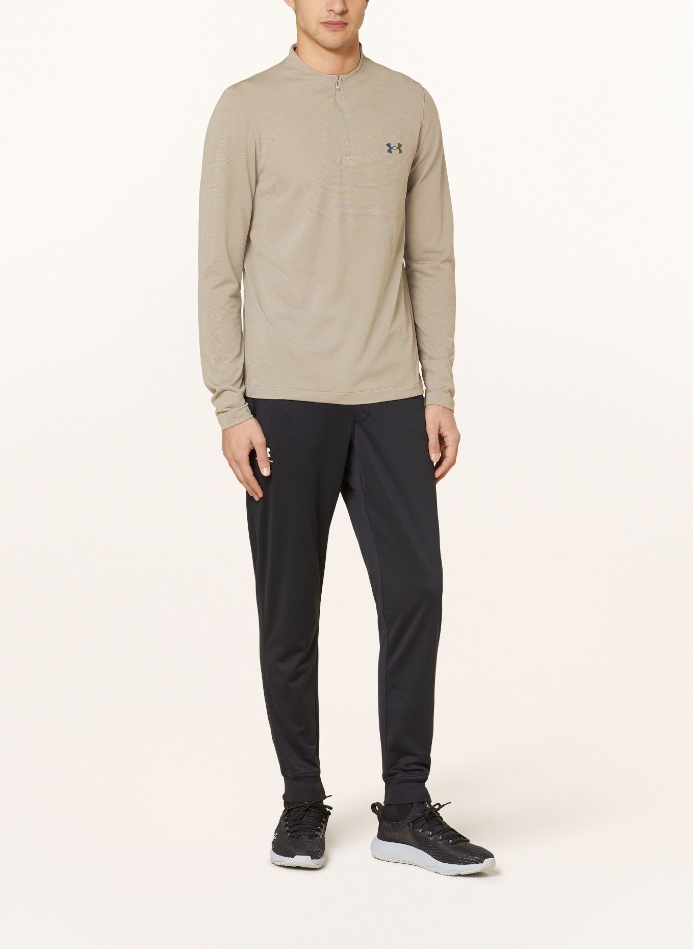 UNDER ARMOUR Long sleeve shirt, Color: TAUPE (Image 2)