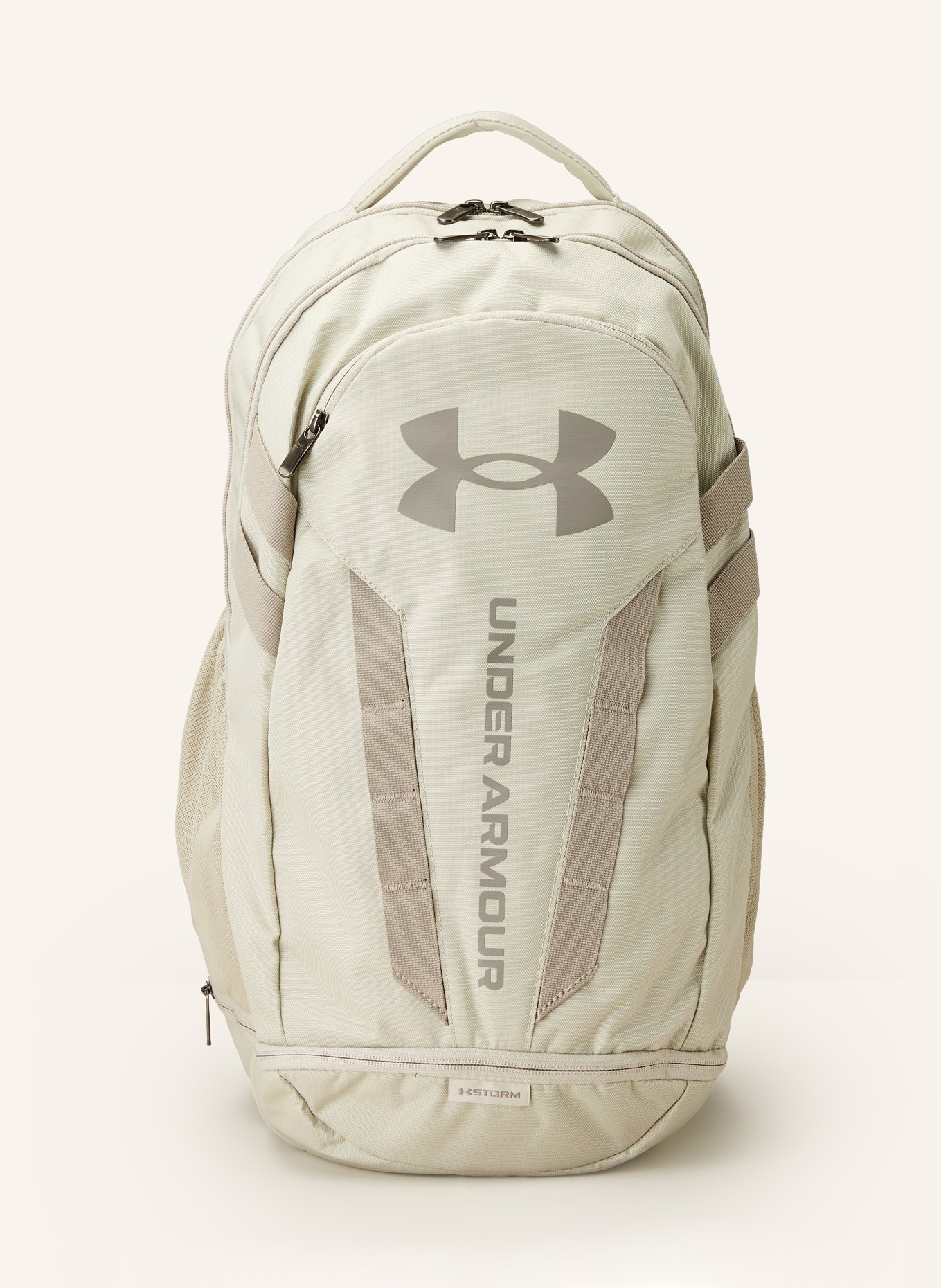 UNDER ARMOUR Backpack UA HUSTLE 5.0 29 l with laptop compartment, Color: CREAM (Image 1)