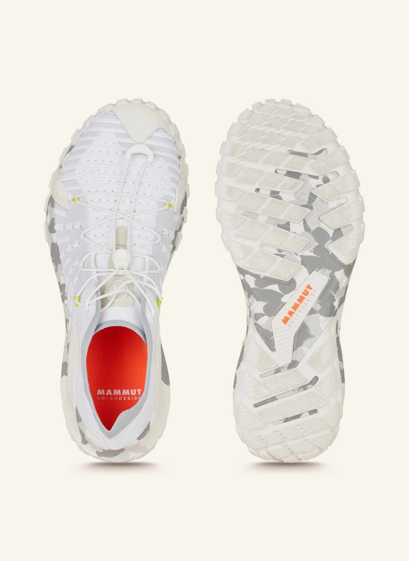 MAMMUT Trekking shoes HUECO KNIT II LOW, Color: WHITE/ LIGHT GRAY (Image 5)