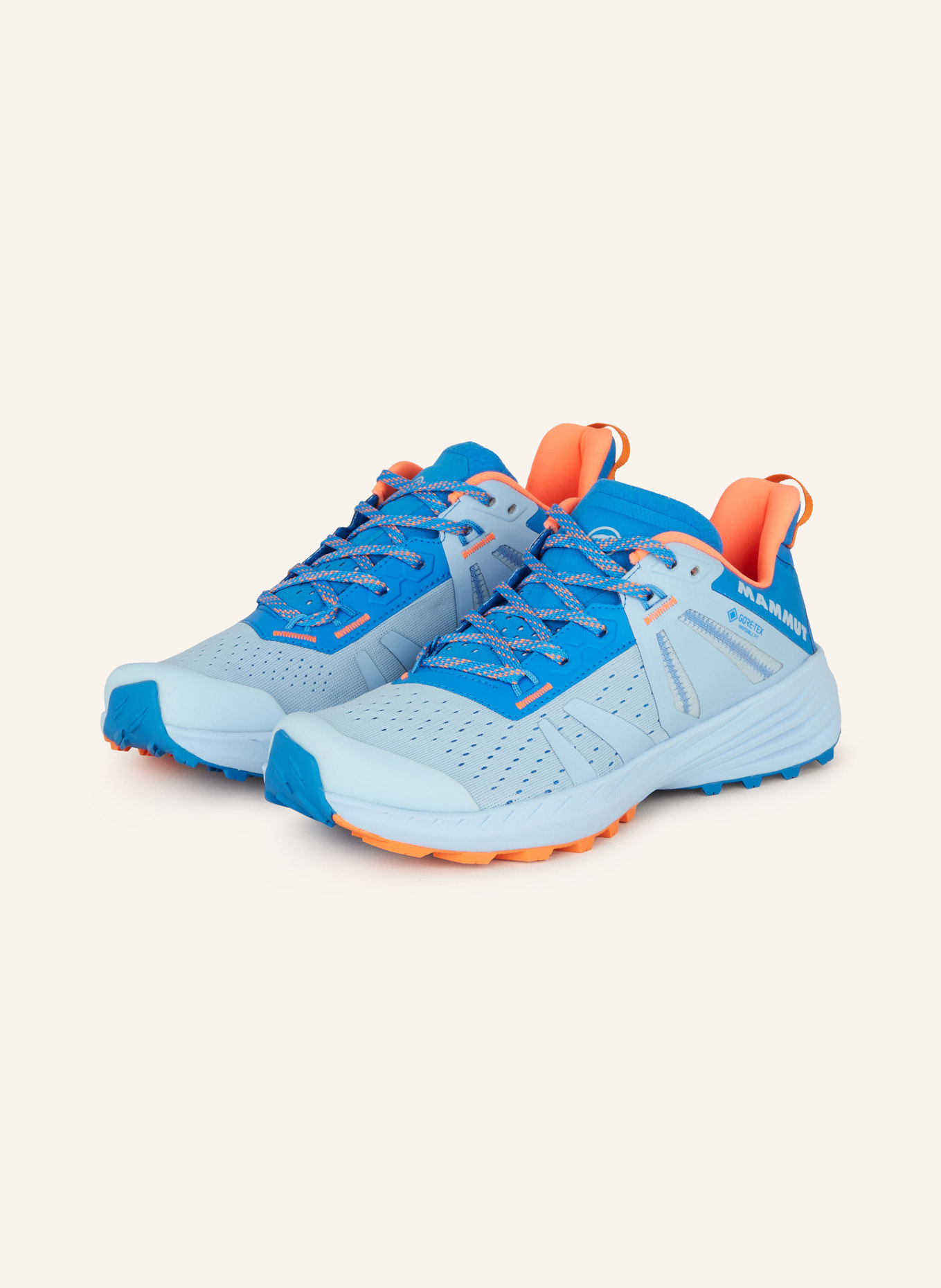 MAMMUT Trail running shoes SAENTIS TR LOW GTX, Color: LIGHT BLUE/ BLUE (Image 1)