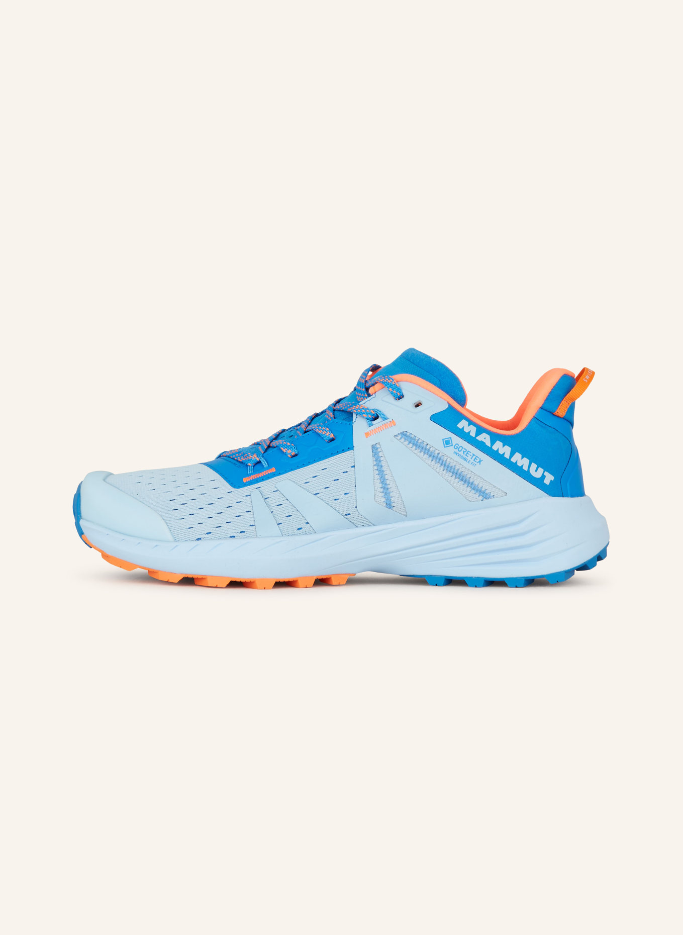 MAMMUT Trail running shoes SAENTIS TR LOW GTX, Color: LIGHT BLUE/ BLUE (Image 4)