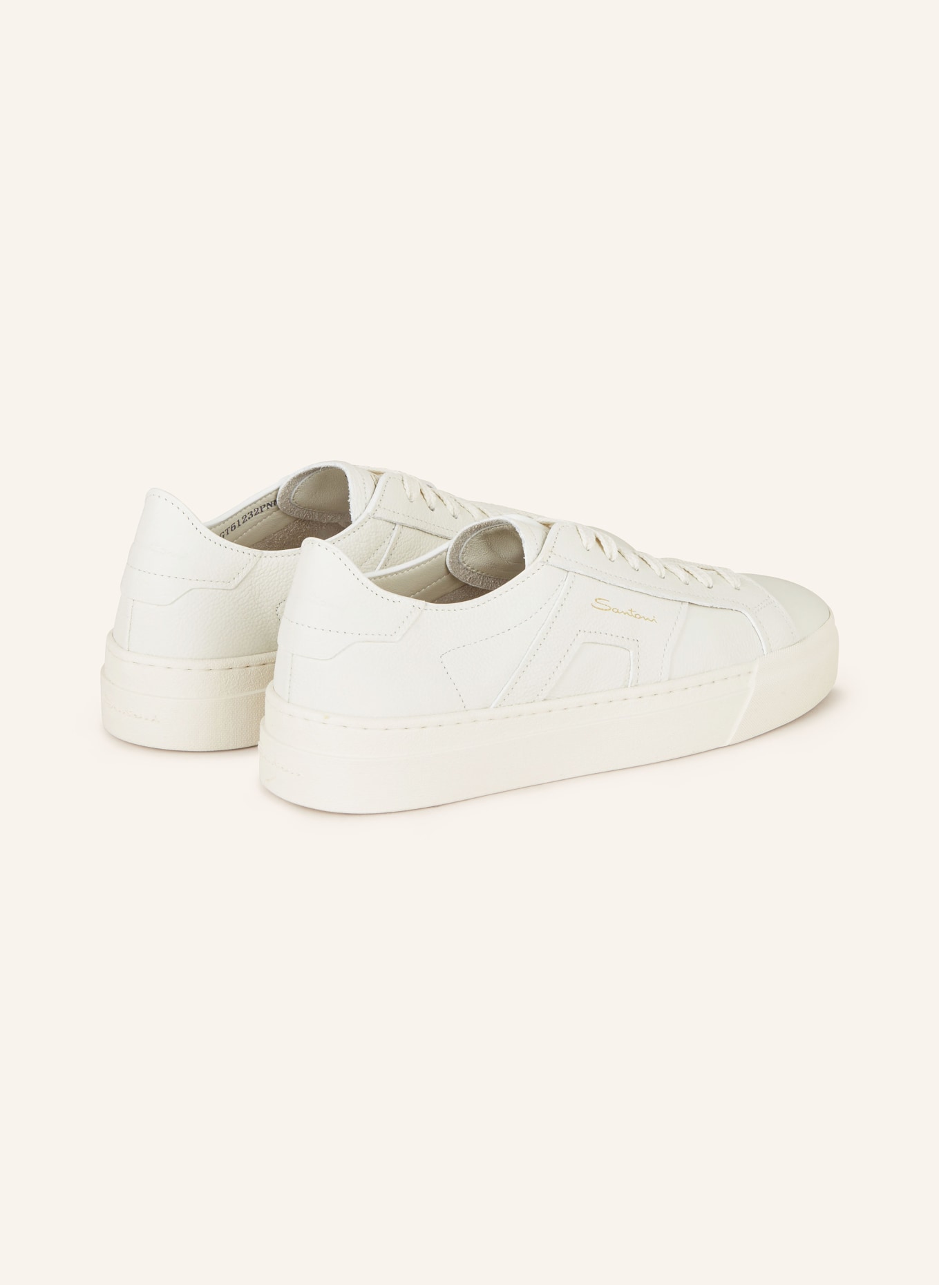 Santoni Sneakers DOUBLE BUCKLE, Color: WHITE (Image 2)