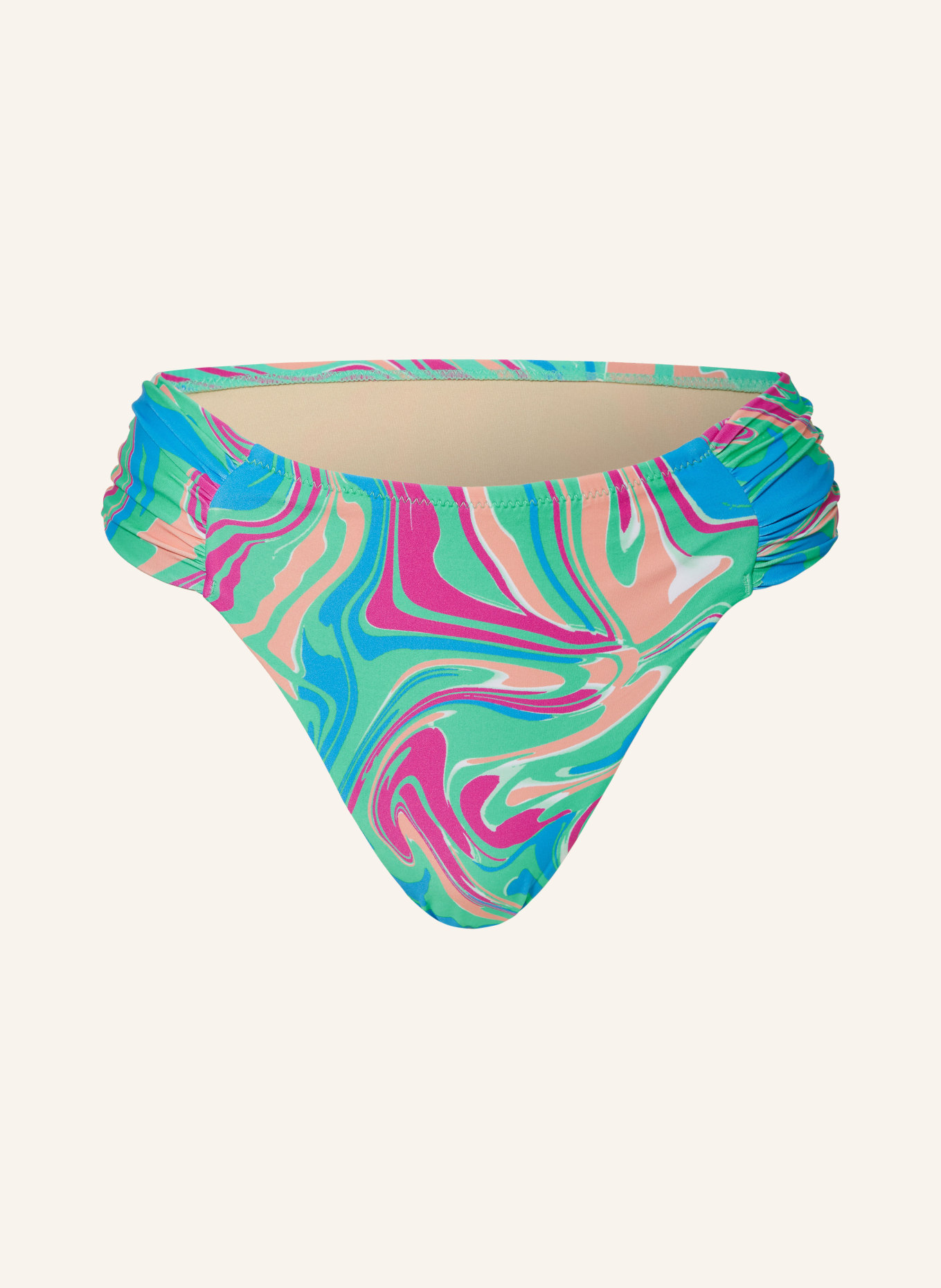 MARIE JO Basic-Bikini-Hose ARUBANI, Farbe: MINT/ BLAU/ PINK (Bild 1)