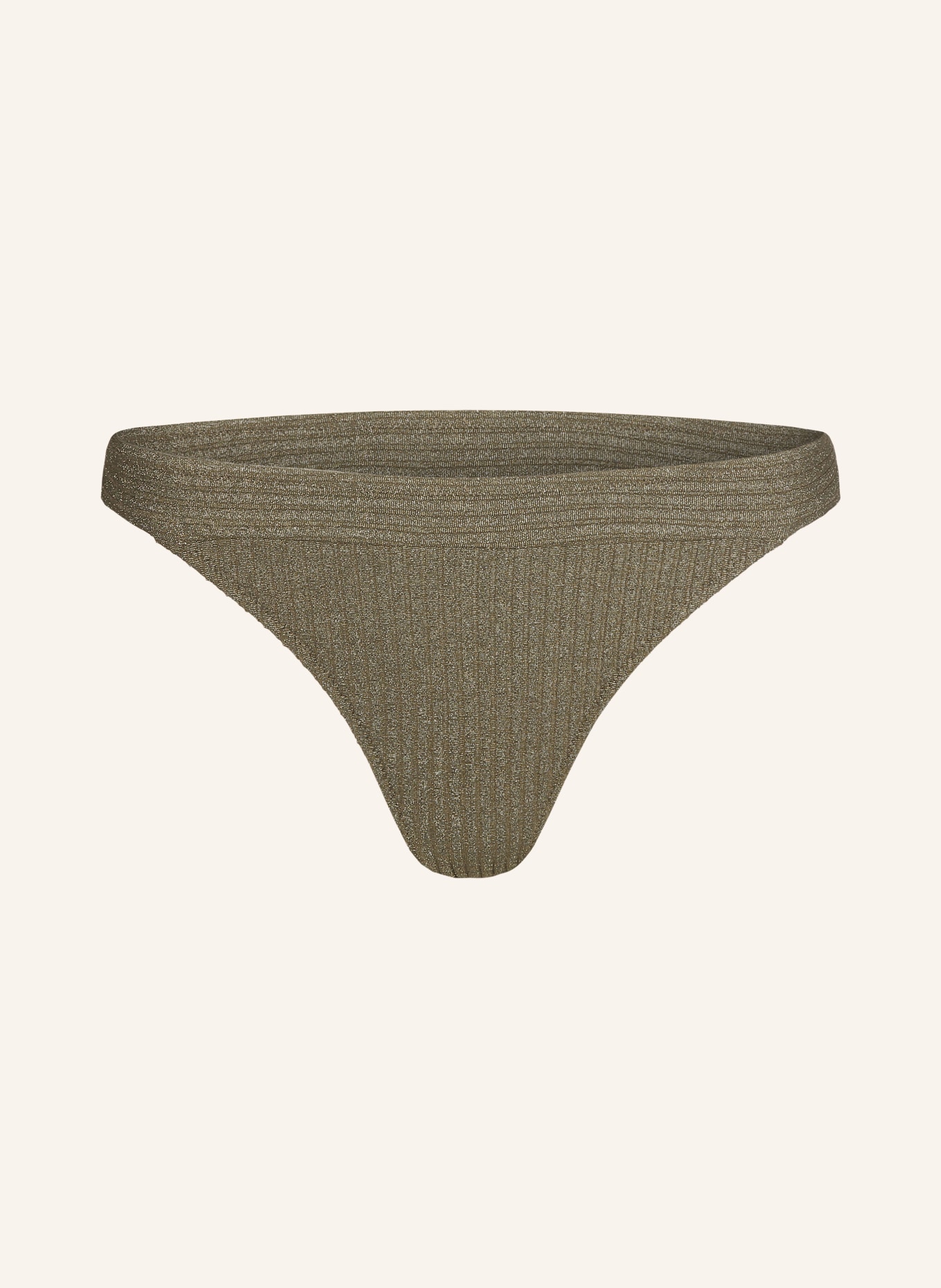 MARIE JO Basic bikini bottoms TINJIS with glitter thread, Color: GREEN (Image 1)