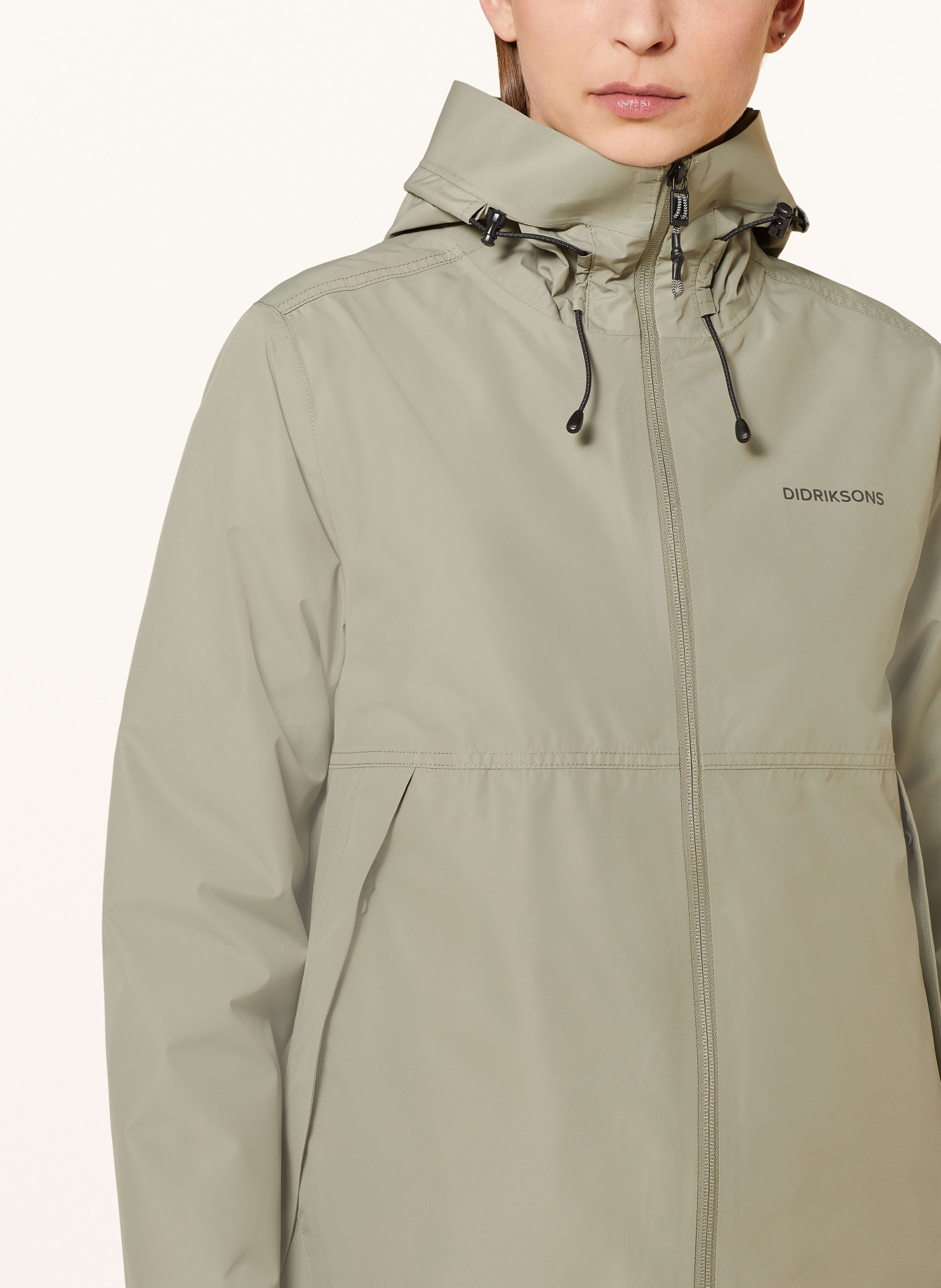 DIDRIKSONS Outdoor jacket TILDE, Color: LIGHT GREEN (Image 5)