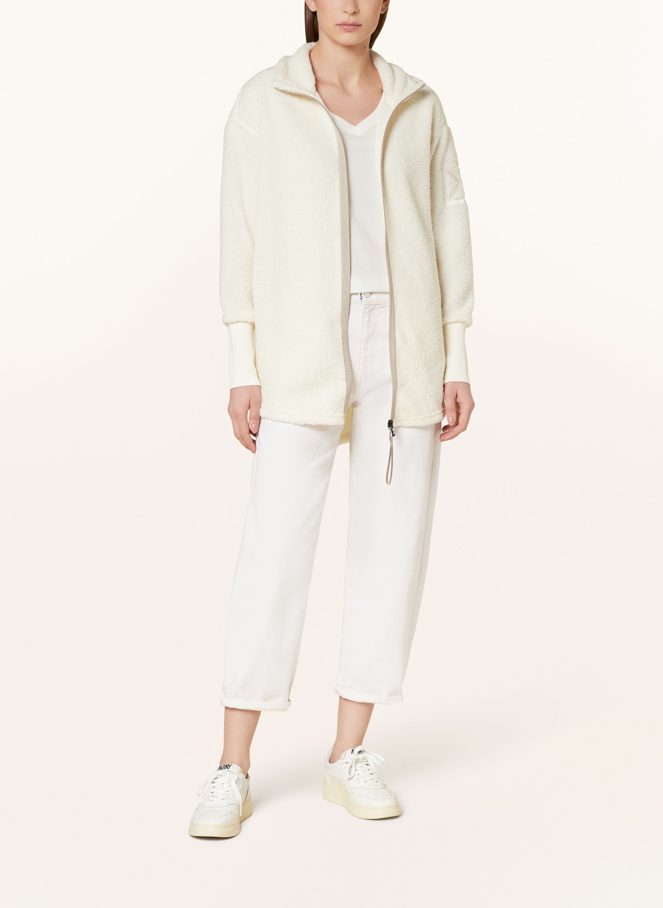 DIDRIKSONS Fleece jacket SALLY, Color: 600 WHITE FOAM (Image 2)