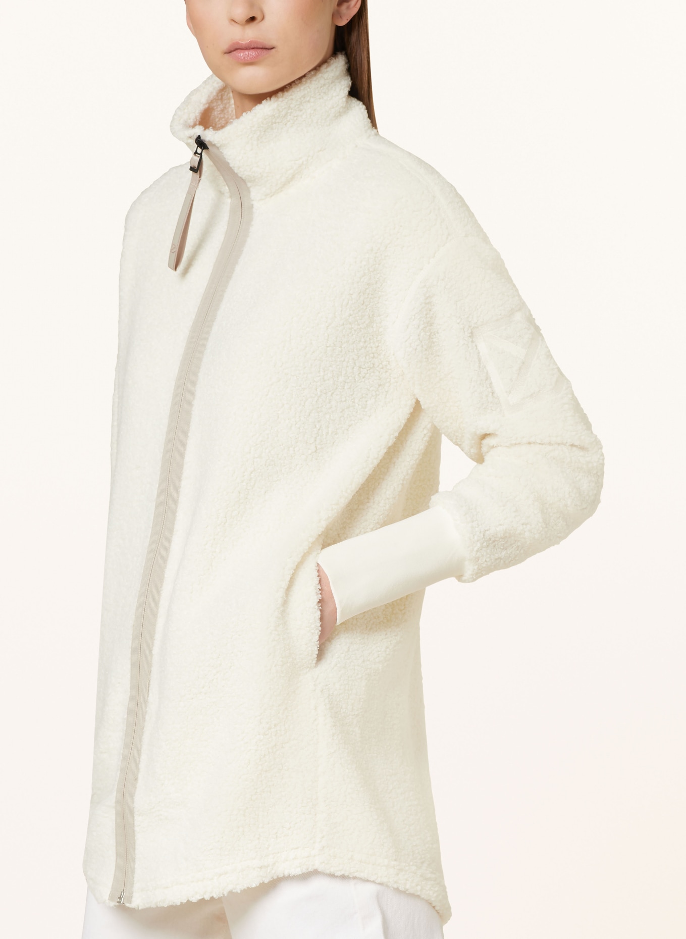 DIDRIKSONS Fleece jacket SALLY, Color: 600 WHITE FOAM (Image 4)