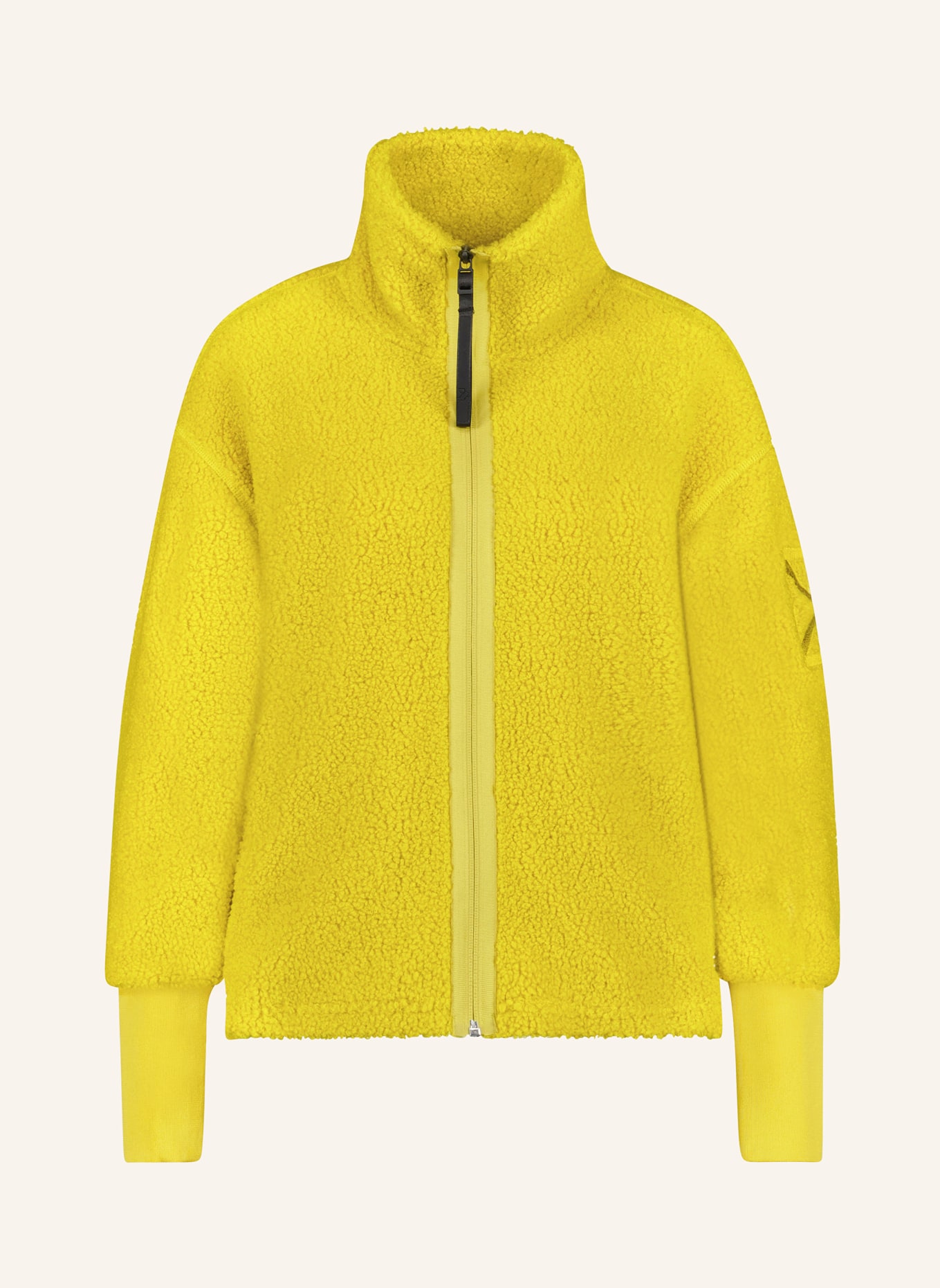 DIDRIKSONS Fleece jacket ALEXA, Color: YELLOW (Image 1)
