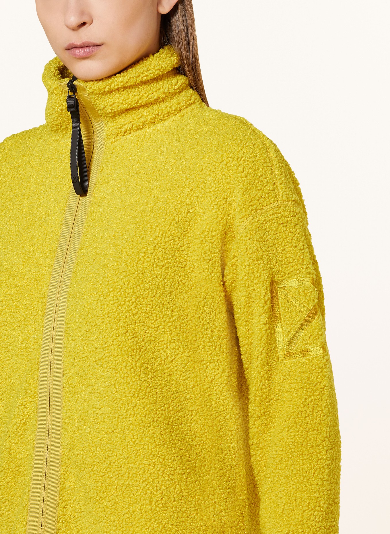 DIDRIKSONS Fleece jacket ALEXA, Color: YELLOW (Image 4)