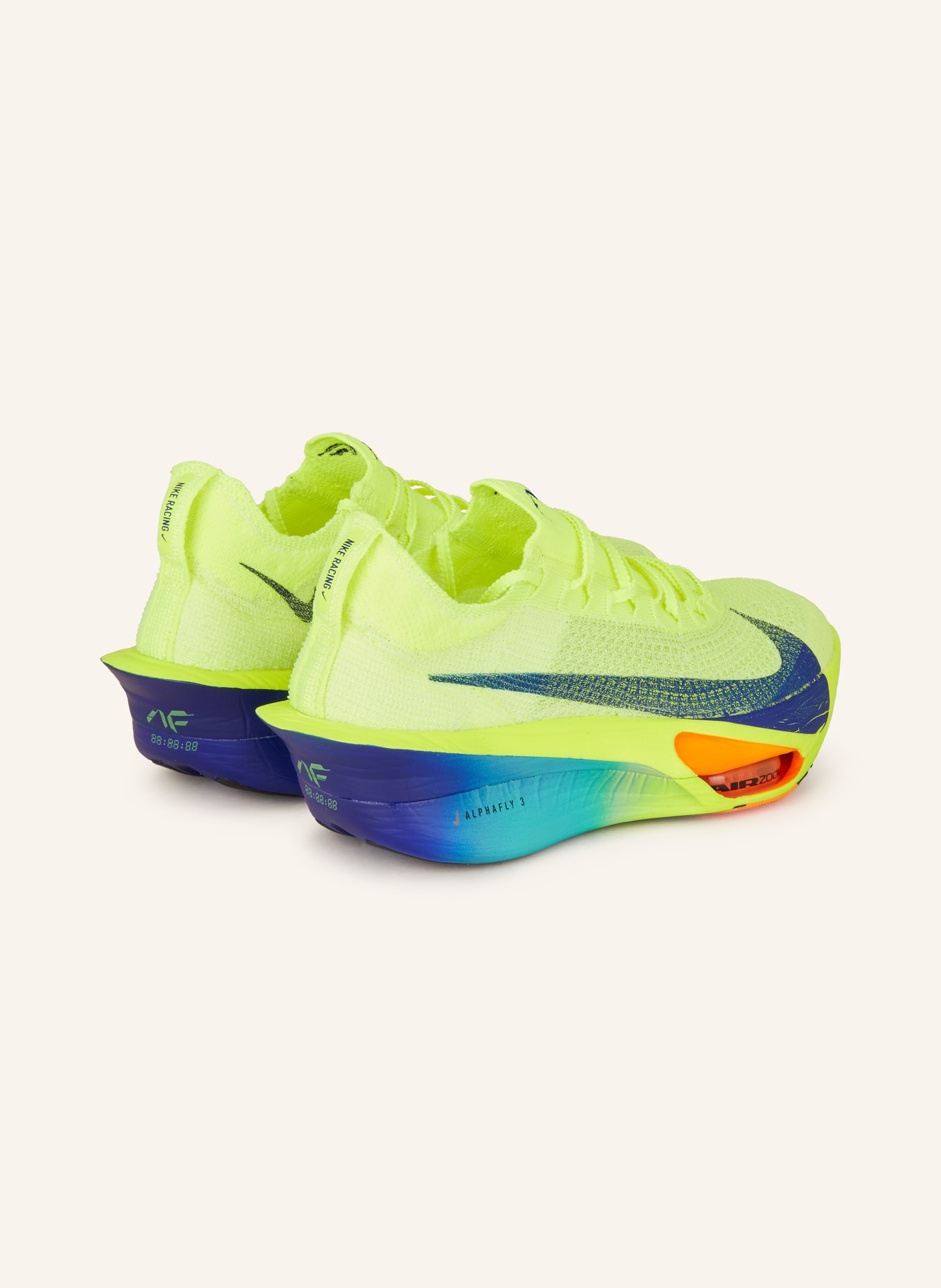 Nike Laufschuhe AIR ZOOM ALPHAFLY 3, Farbe: NEONGELB (Bild 2)
