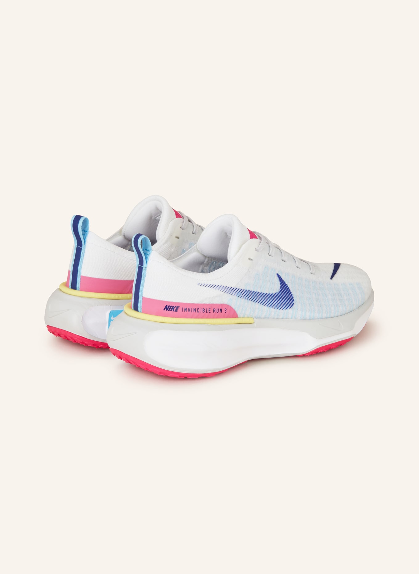 Nike Running shoes INVINCIBLE 3, Color: WHITE/ BLUE/ PINK (Image 2)