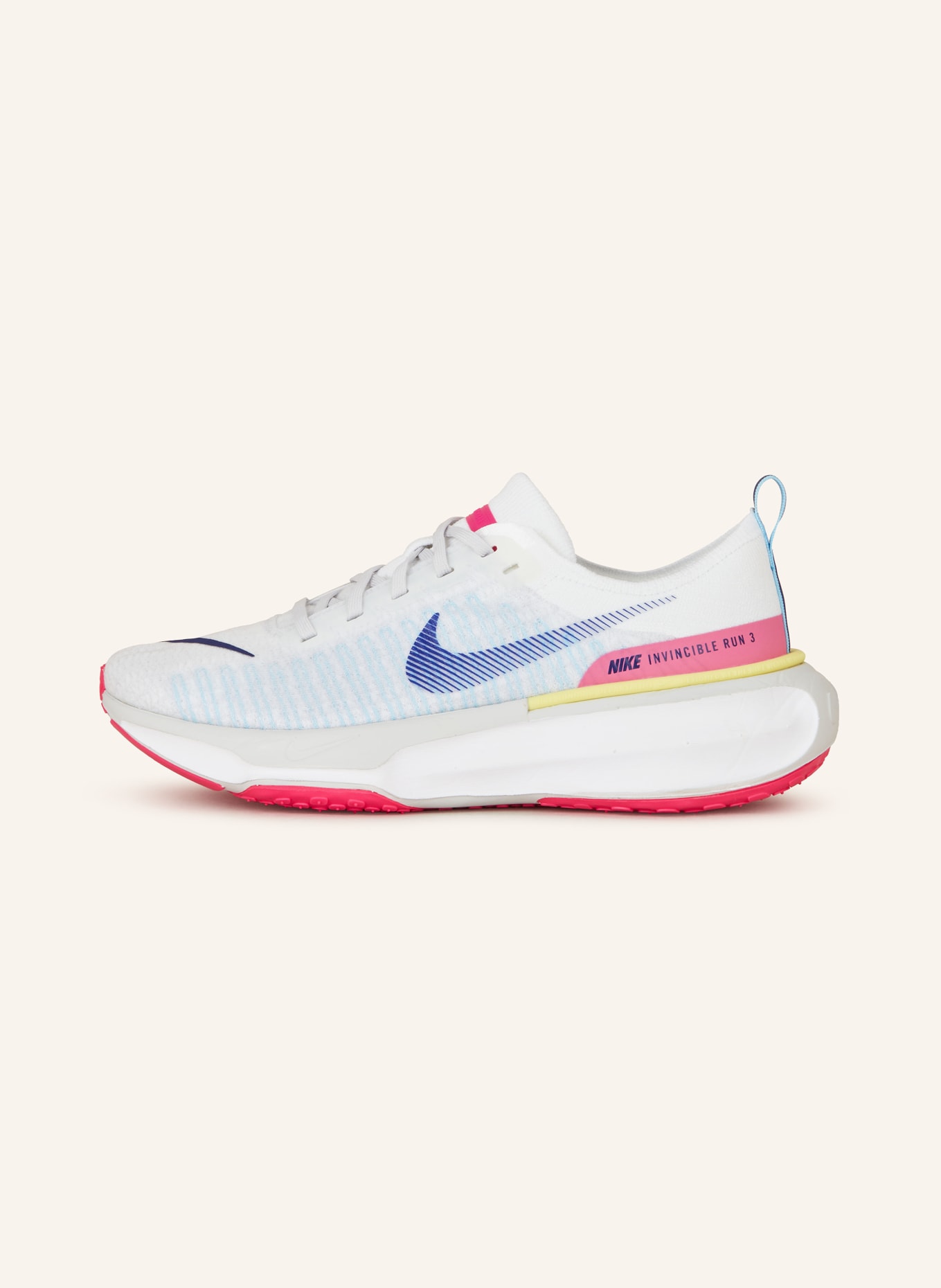 Nike Laufschuhe INVINCIBLE 3, Farbe: WEISS/ BLAU/ PINK (Bild 4)