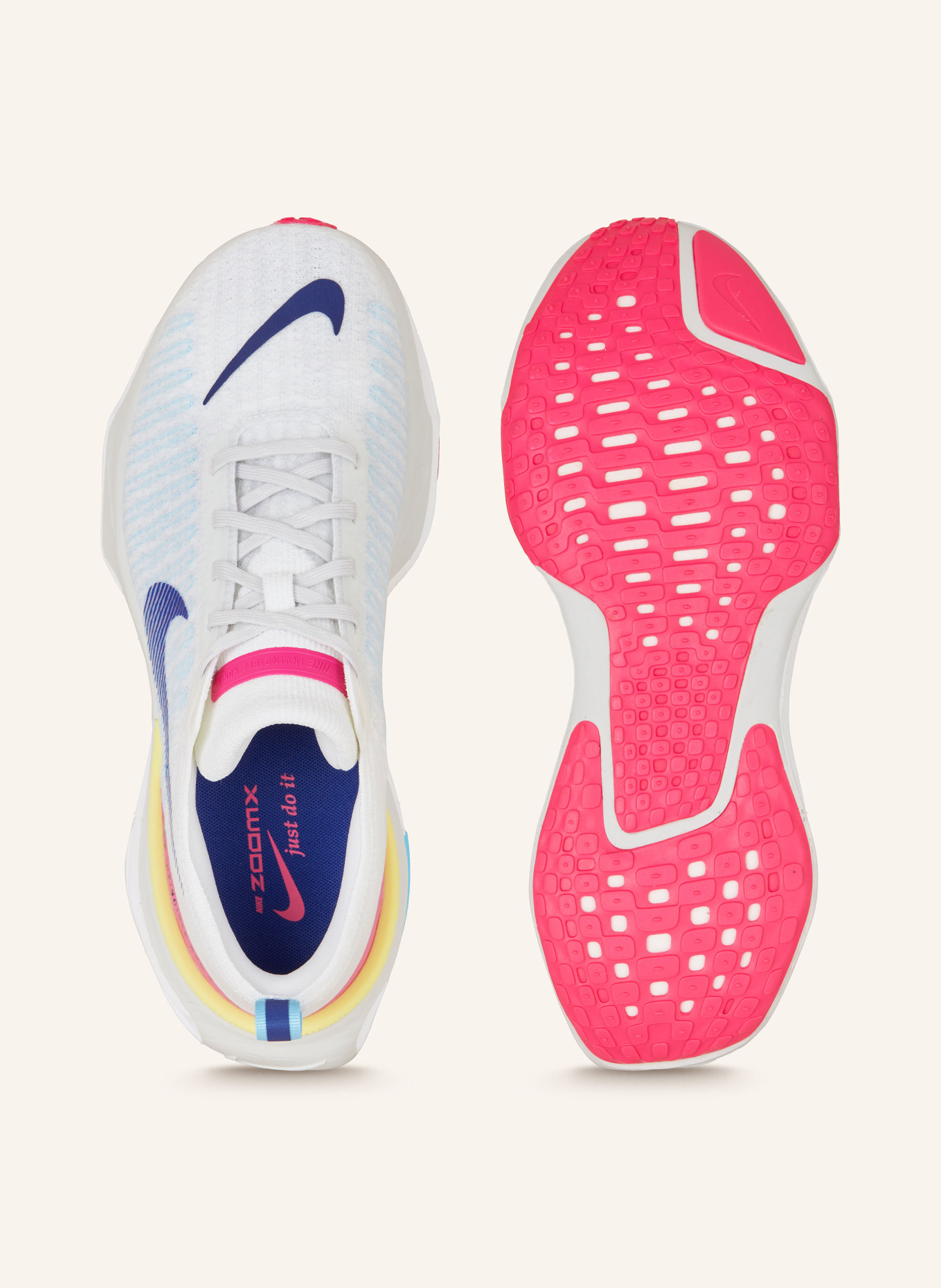 Nike Running shoes INVINCIBLE 3, Color: WHITE/ BLUE/ PINK (Image 5)