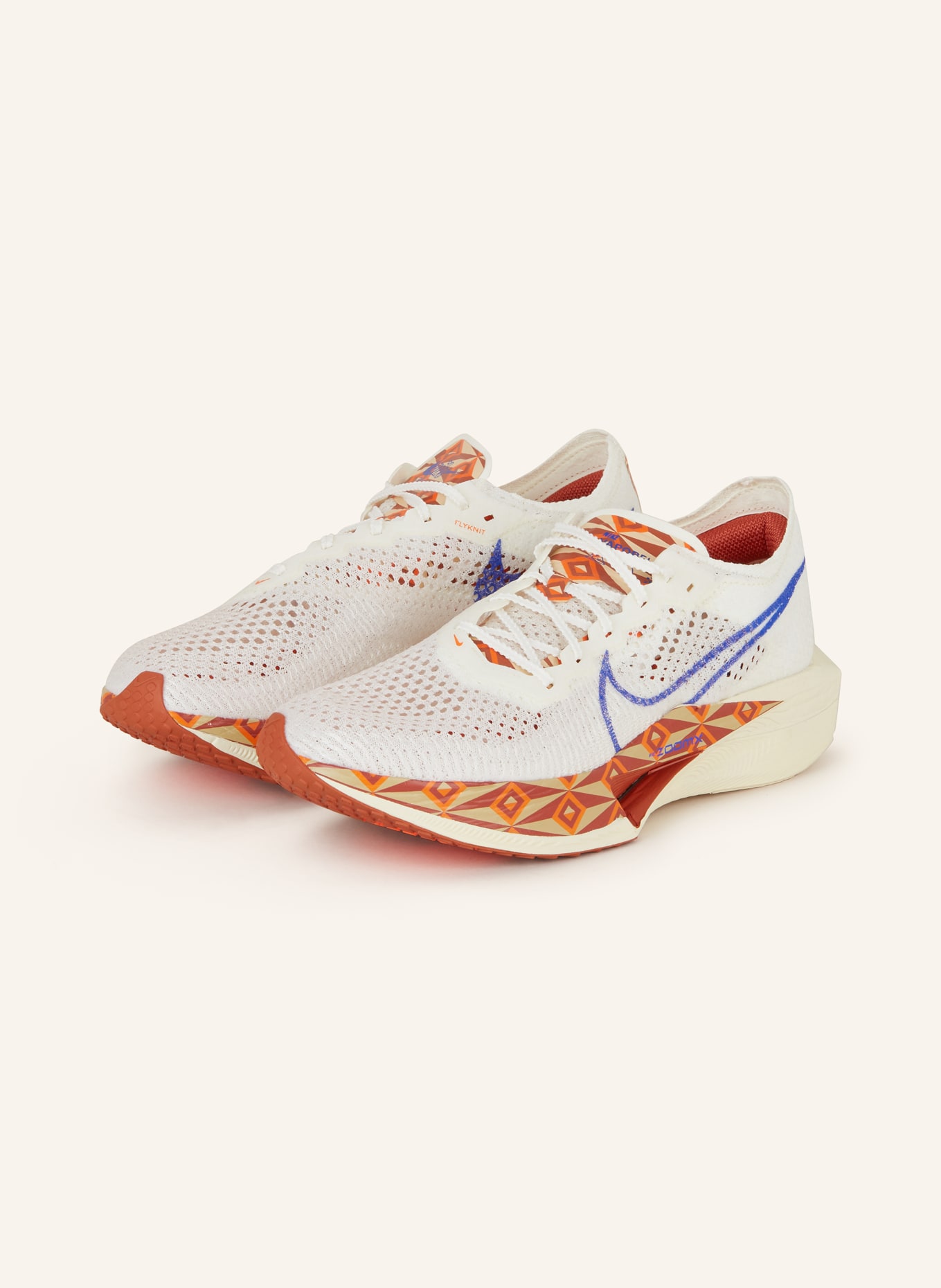 Nike Laufschuhe VAPORFLY 3 PREMIUM, Farbe: WEISS/ BLAU (Bild 1)