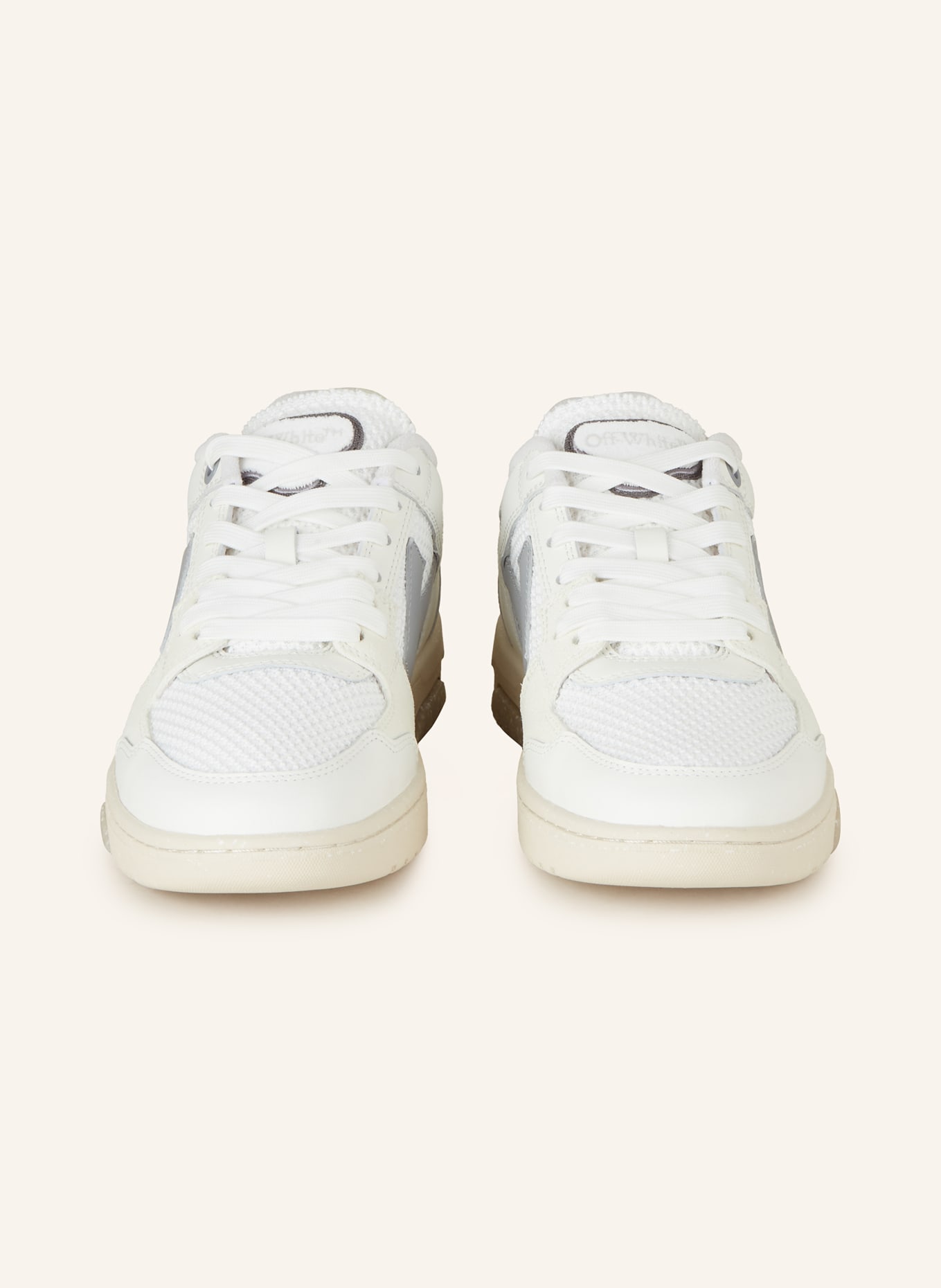 Off-White Sneakers SLIM OUT OF OFFICE, Color: WHITE/ GRAY (Image 3)