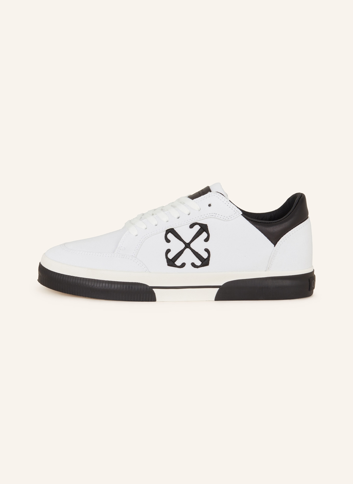 Off-White Sneakers NEW LOW VULCANIZED, Color: WHITE/ BLACK (Image 4)