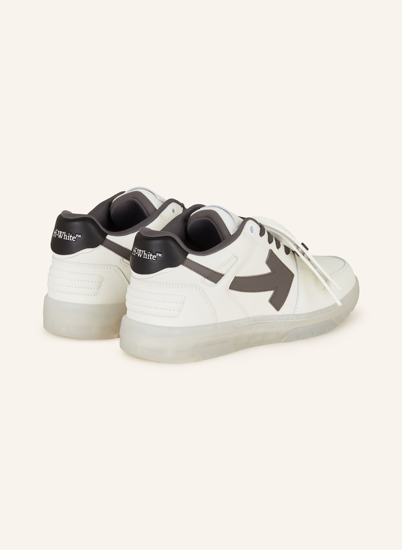 Off-White Sneaker OUT OF OFFICE, Farbe: WEISS/ DUNKELGRAU (Bild 2)
