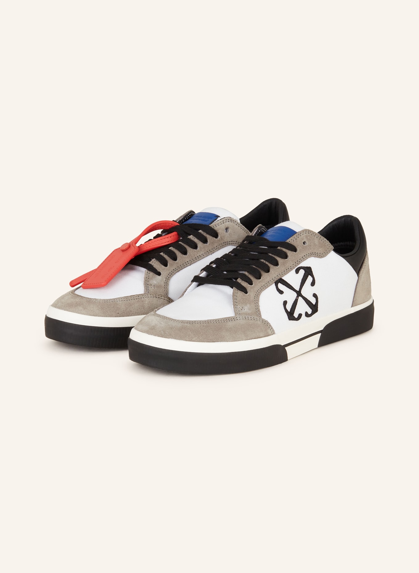 Off-White Sneakers NEW LOW VULCANIZED, Color: WHITE/ GRAY/ BLACK (Image 1)