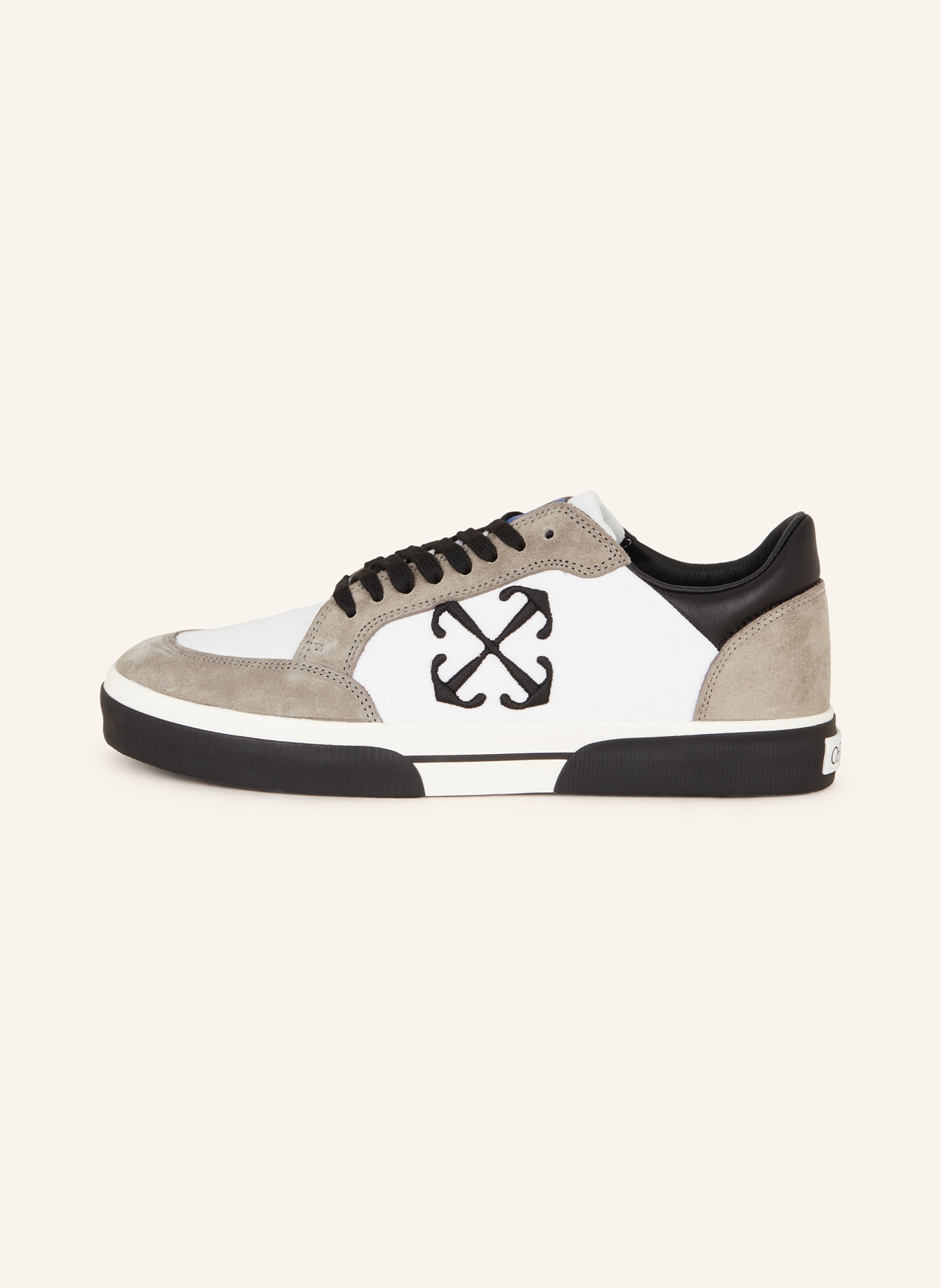 Off-White Sneakers NEW LOW VULCANIZED, Color: WHITE/ GRAY/ BLACK (Image 4)