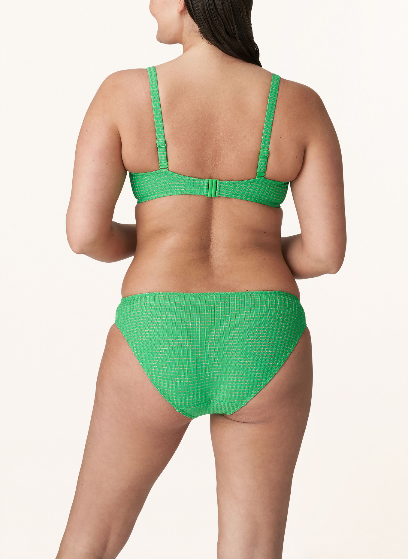 PrimaDonna Basic-Bikini-Hose MARINGA mit Glitzergarn, Farbe: GRÜN/ GOLD (Bild 3)