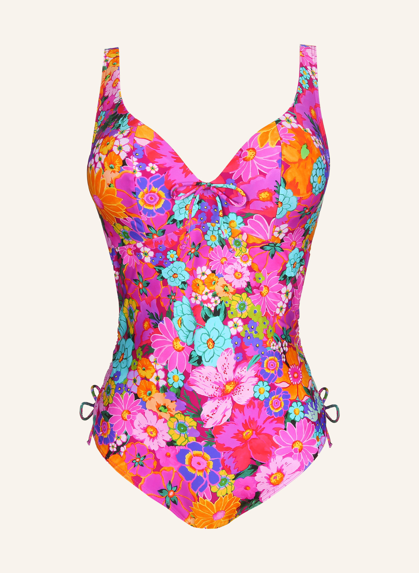 PrimaDonna Underwire swimsuit NAJAC, Color: PINK/ ORANGE/ MINT (Image 1)