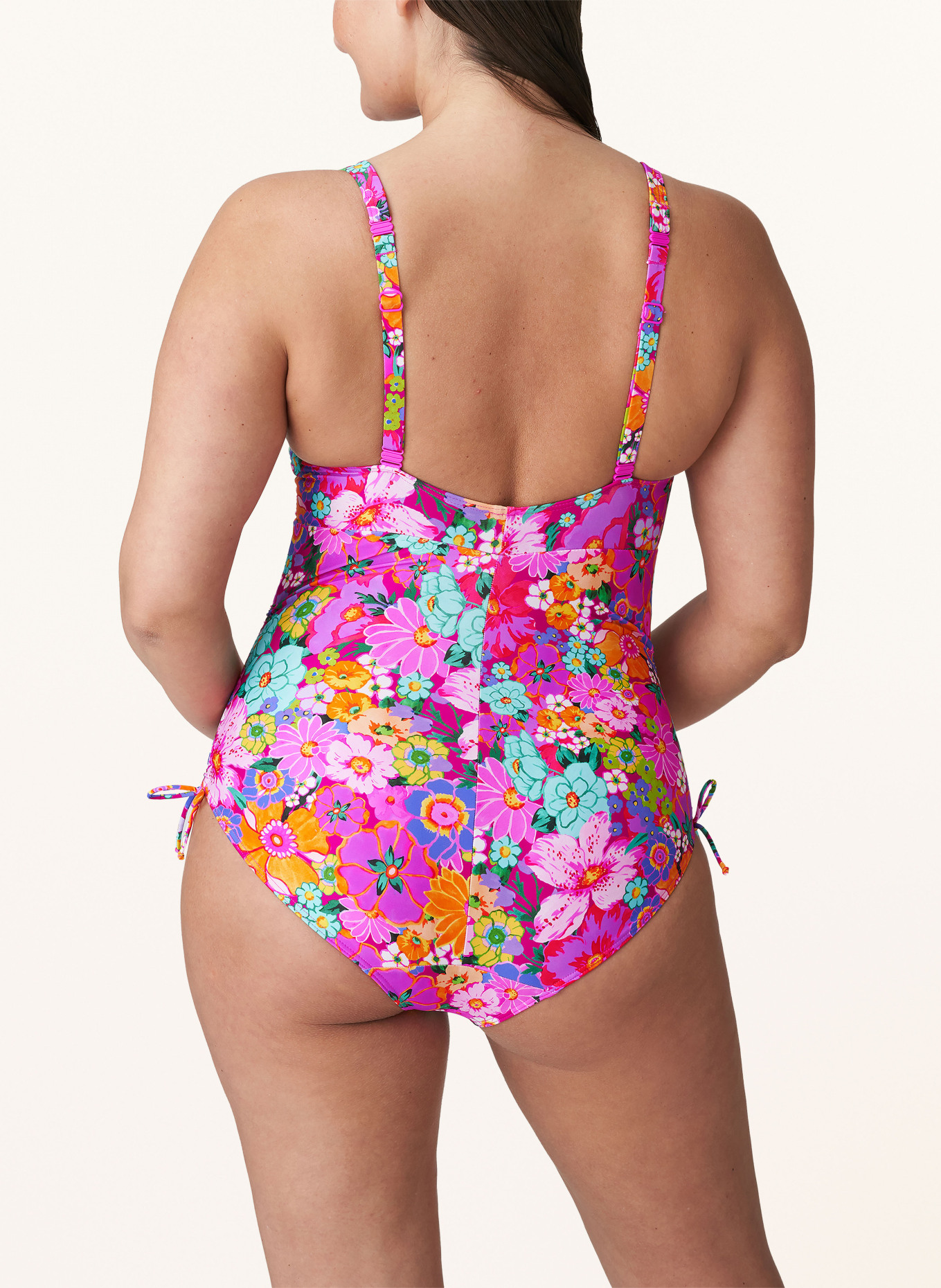 PrimaDonna Underwire swimsuit NAJAC, Color: PINK/ ORANGE/ MINT (Image 3)