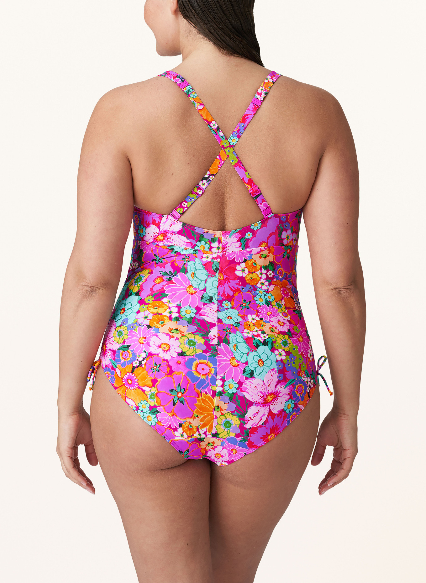 PrimaDonna Underwire swimsuit NAJAC, Color: PINK/ ORANGE/ MINT (Image 4)