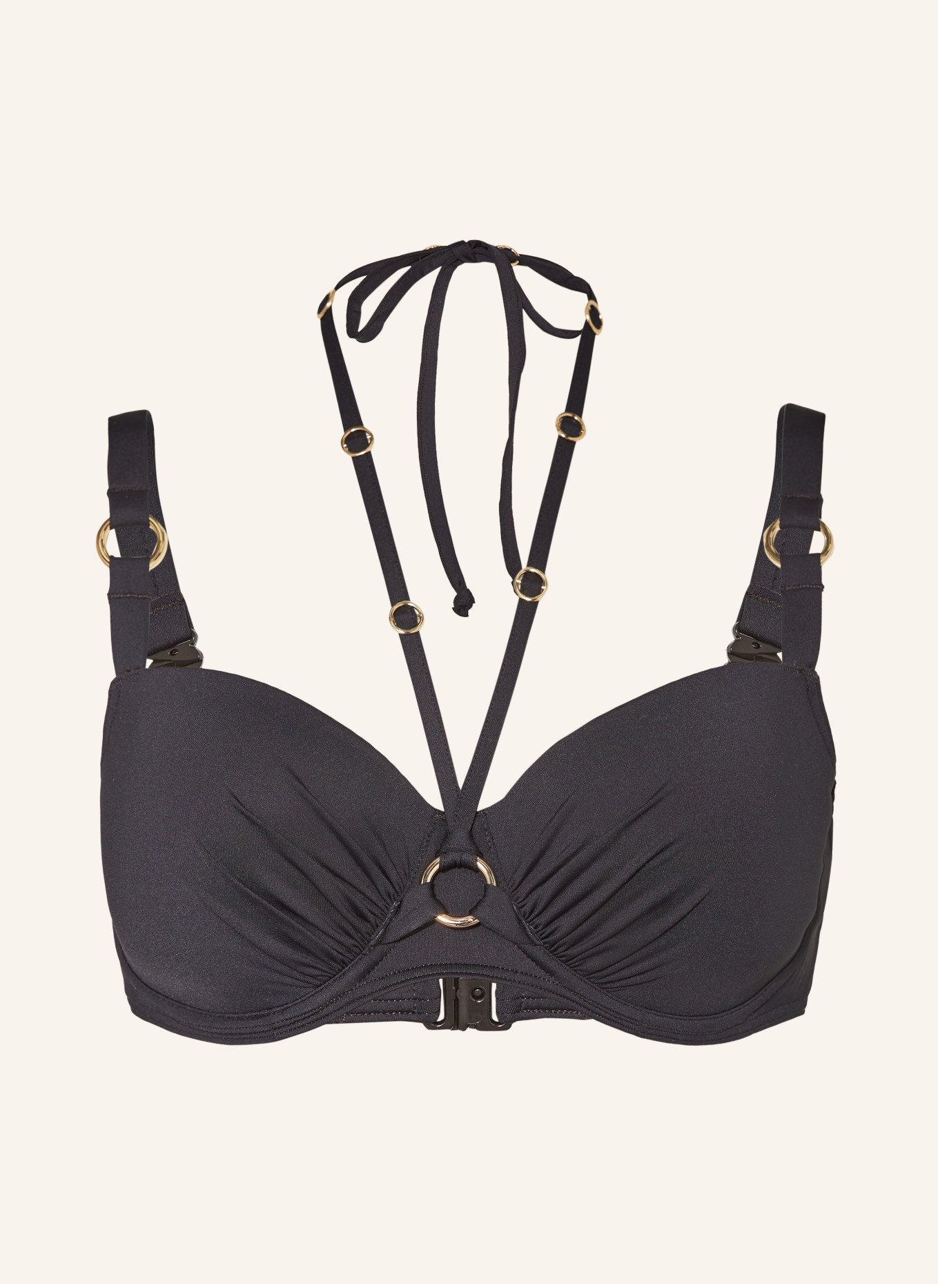 PrimaDonna Underwired bikini top DAMIETTA, Color: BLACK (Image 1)