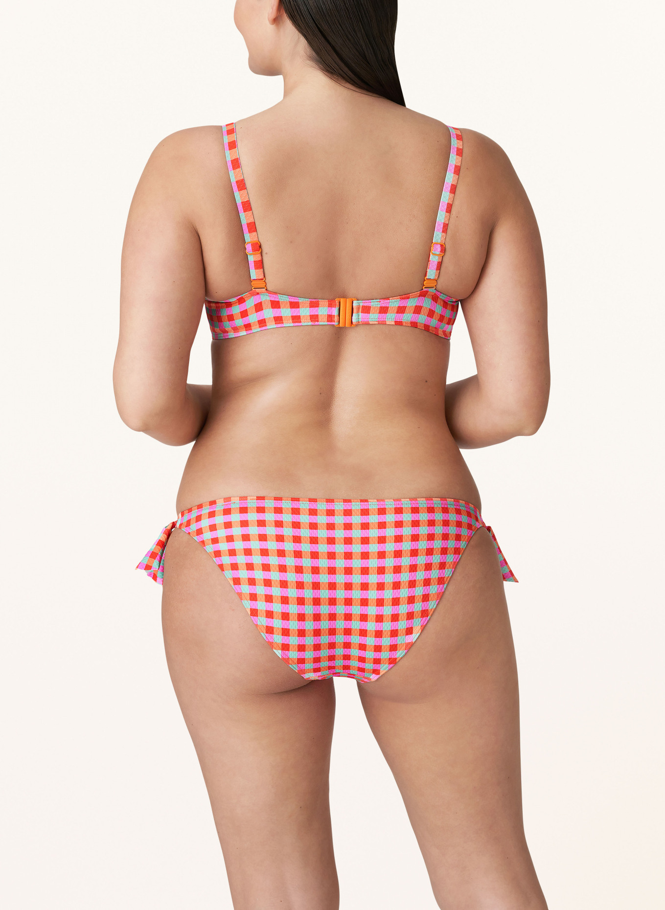PrimaDonna Triangel-Bikini-Hose MARIVAL, Farbe: ORANGE/ MINT/ PINK (Bild 3)